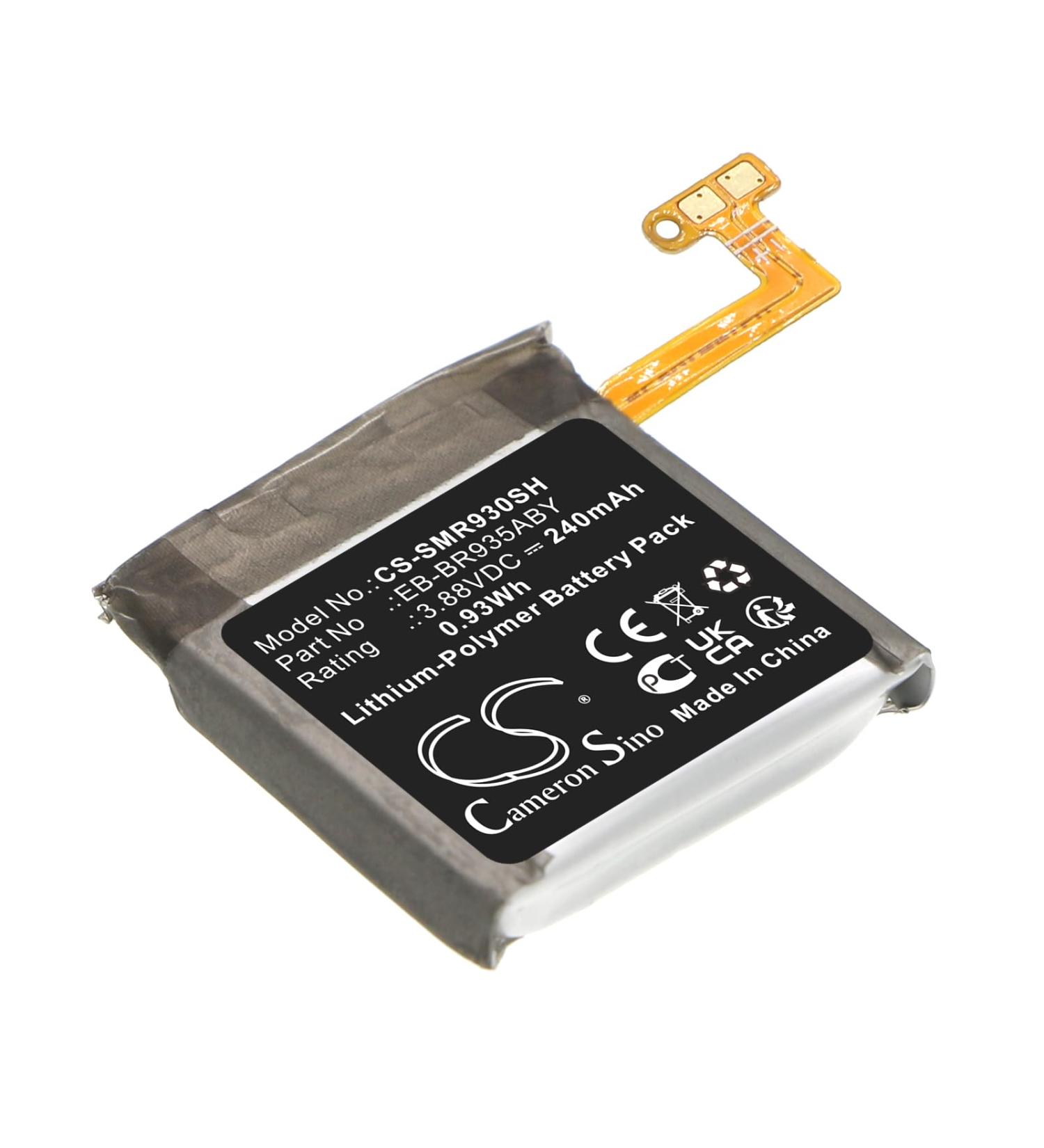 Battery for Samsung Galaxy Watch 6 40mm - Compatible with SM-R930 SM-R935 EB-BR935ABY GH43-05156A | 240mAh Replacement - Buy Online on GoSupps.com