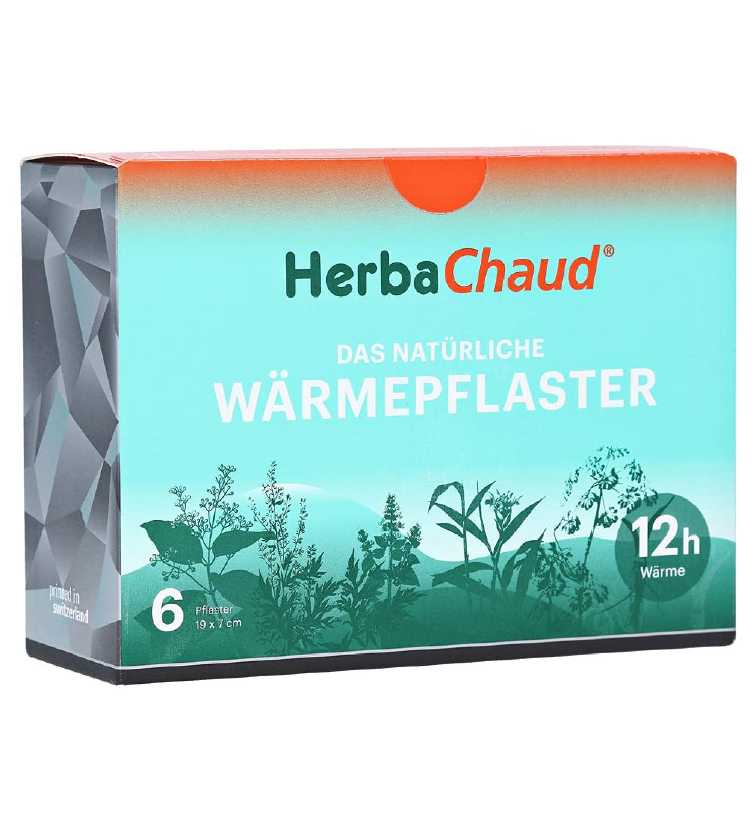 Herba Chaud Natural Heat Patch 6 Pieces | Soothing Pain Relief | International Shipping - Buy Online on GoSupps.com