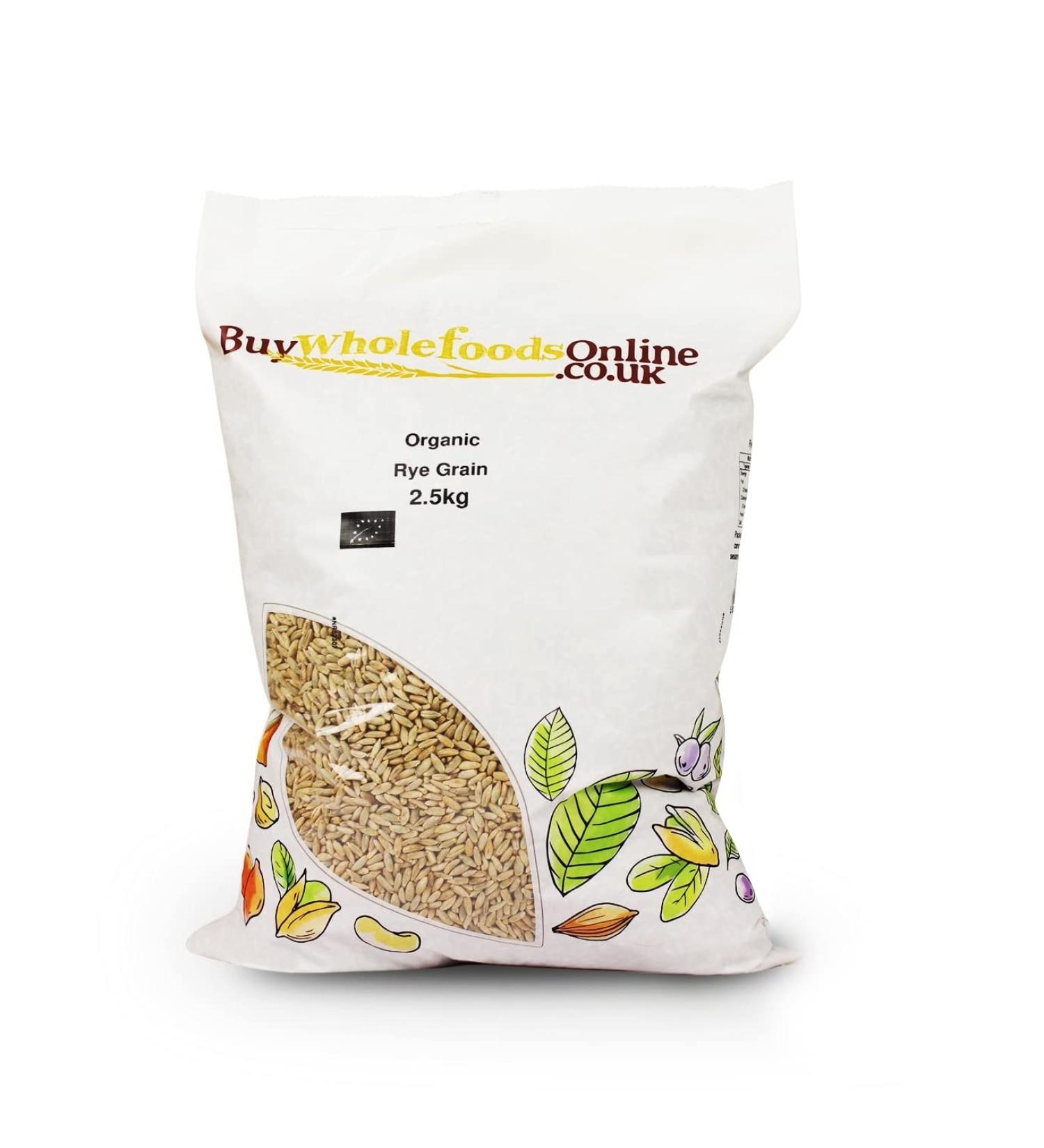 Organic Rye Grain 2.5kg