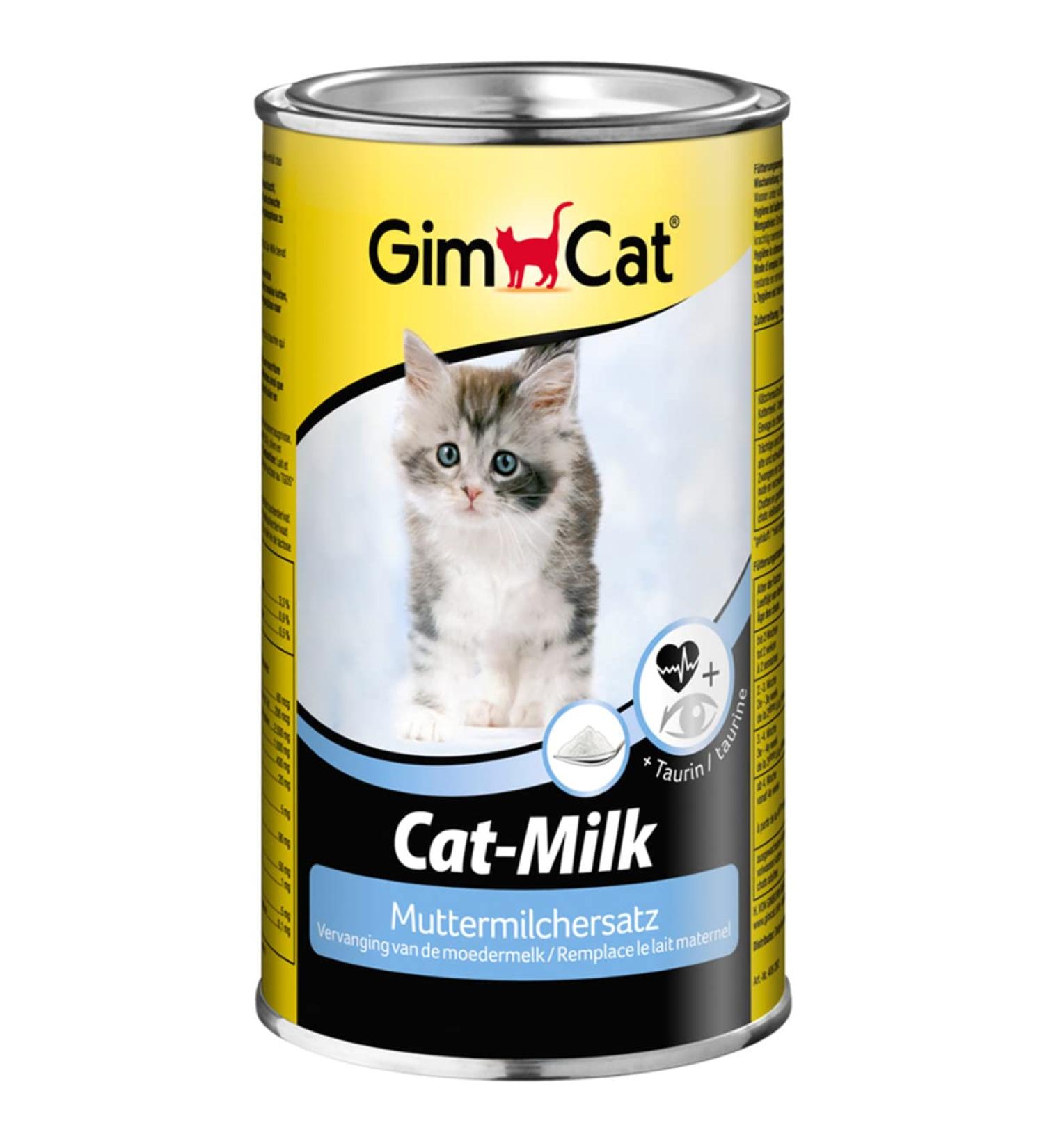 Buy GimCat Cat Milk - Vitamin-Rich Breast Milk Substitute with Taurine & Calcium - 200g Can - International Shipping Available - Buy Online on GoSupps.com
