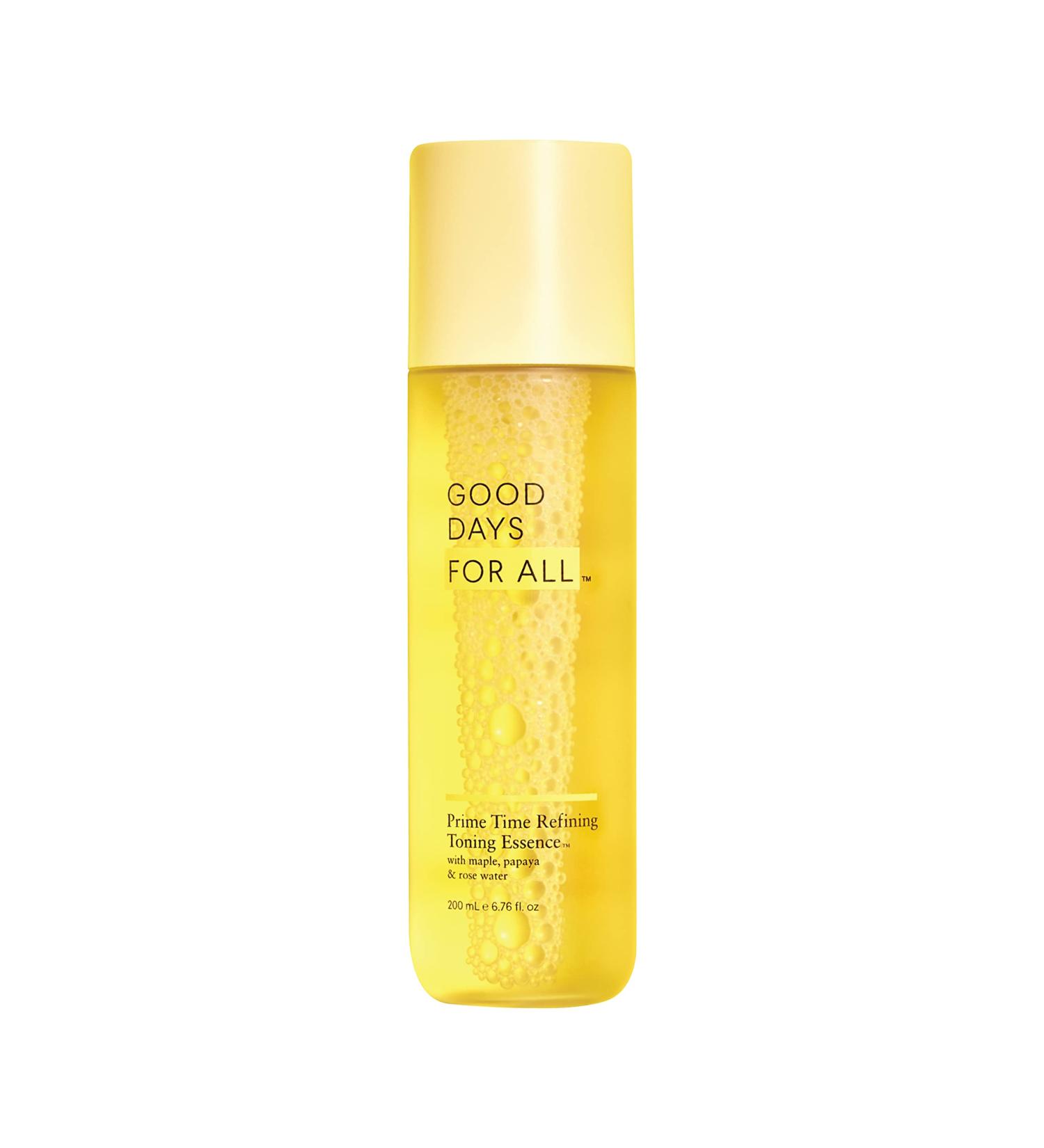Prime Time Refining Toning Essence - Hydrating Face Toner with Maple Extract & Rose Water | 6.67 fl. oz | International Shipping Available - Buy Online on GoSupps.com