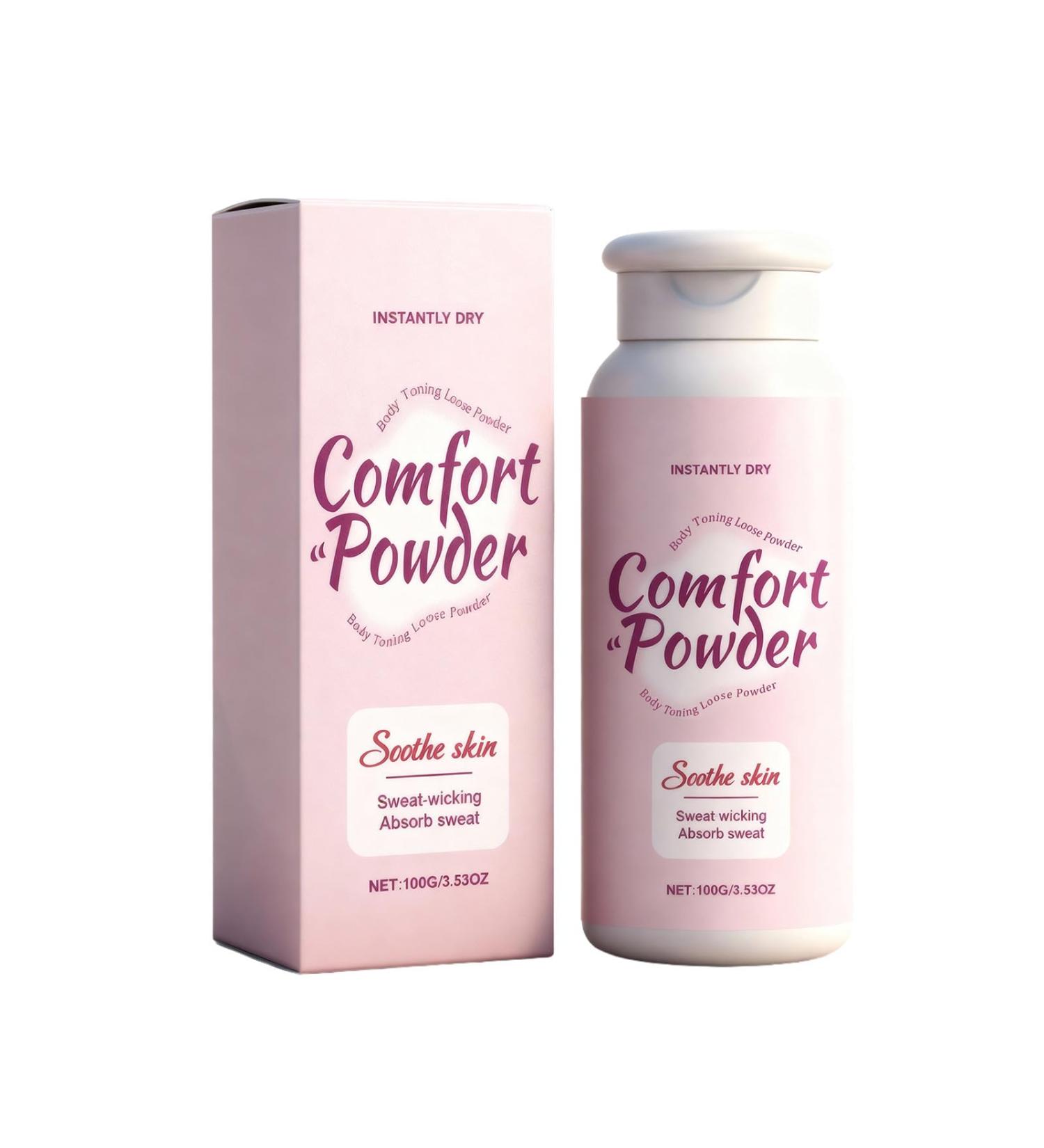 Poudre de confort confiance en soi et cette poudre corporelle sans talc absorbe la sueur pr vient les frottements soins du corps pour femmes (1) - Buy Online on GoSupps.com