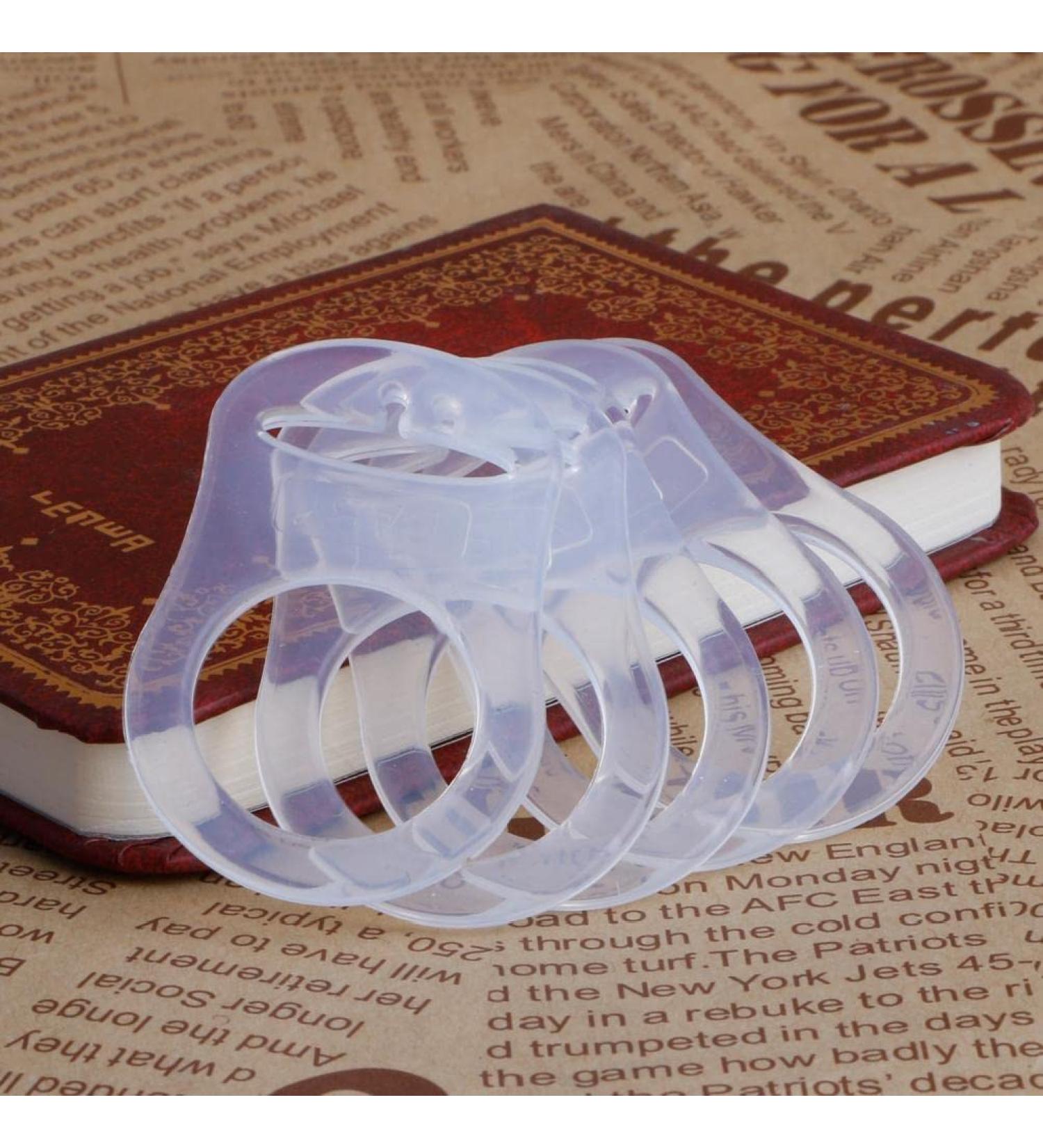 5pcs Pacifier Holder Clip Adapter - Button Style DIY Transparent Pacifier Adapter for International Shipping - Buy Online on GoSupps.com