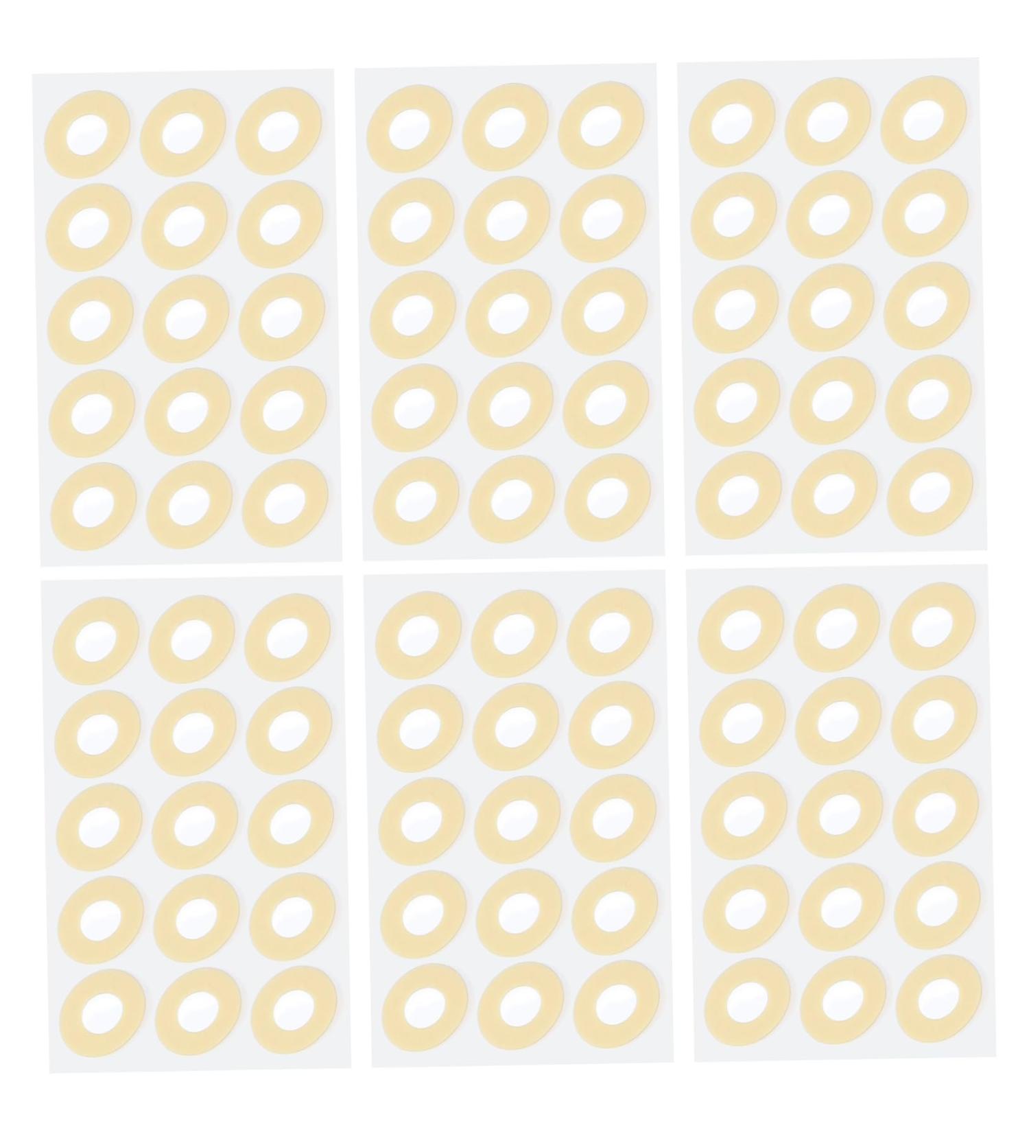 PartyKindom Sheets Latex Corn Stickers Corn Cushion Pad Self- Adhesive Feet Pad Corn Toe Pads Corn Protector Cushion Cushions Foot Care Sticker Corn Pad Oval Non-Woven Fabric Protective Agent - Buy Online on GoSupps.com