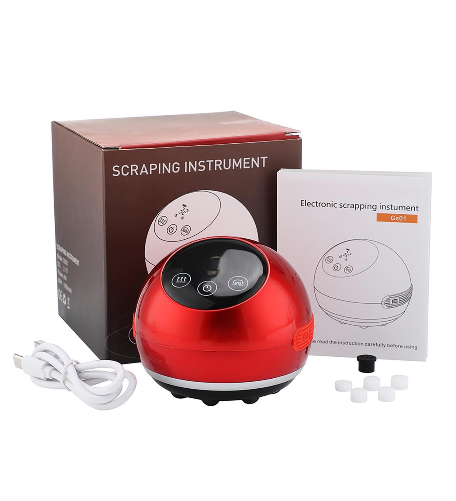 Buy KSGSFSA Electric GUA SHA Massage Device - 5-Speed Rechargeable Cupping Set for Cellulite Relief | International Shipping Available - Buy Online on GoSupps.com