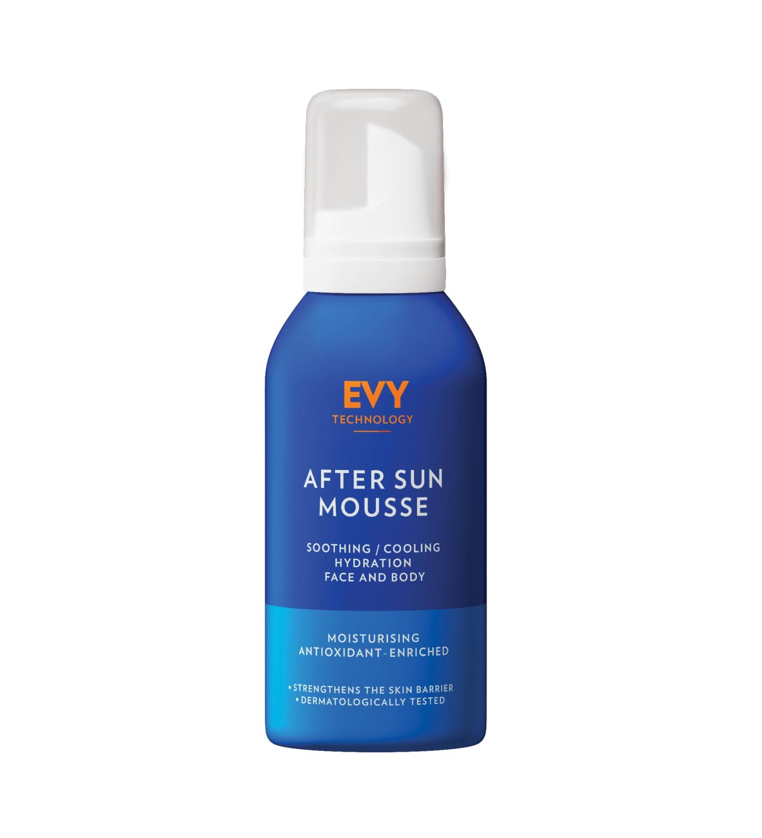 Shop EVY After Sun Mousse - Intensive Moisture & Anti-Aging Formula | Oil & Perfume Free - International Shipping Available - Buy Online on GoSupps.com