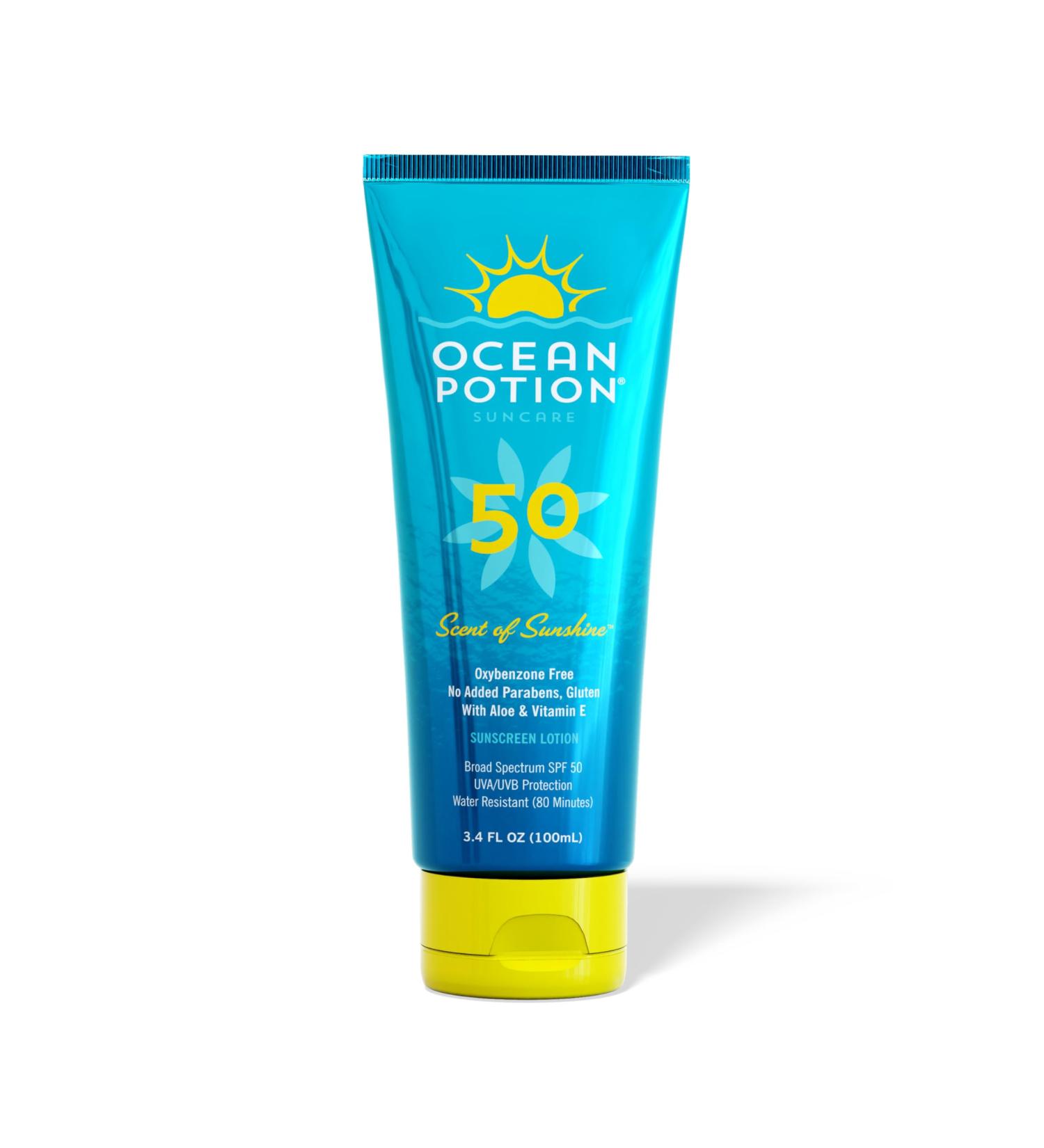 Ocean Potion Sunscreen Lotion SPF#50 3.4oz - Buy Online on GoSupps.com