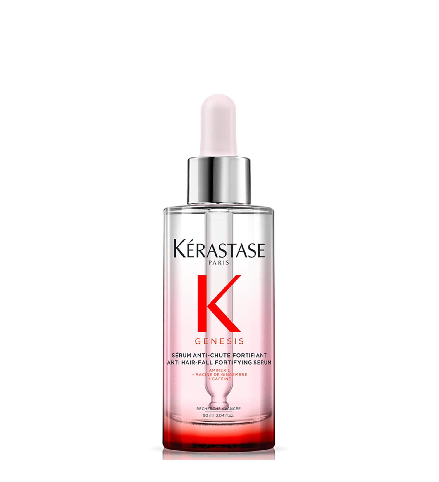 Kerastase Genesis Hair Serum 90ml | Nourishing Leave-In Conditioner with Ginger Root & Edelweiss Flower | Anti-Hair Fall Fortifying Serum - Buy Online on GoSupps.com