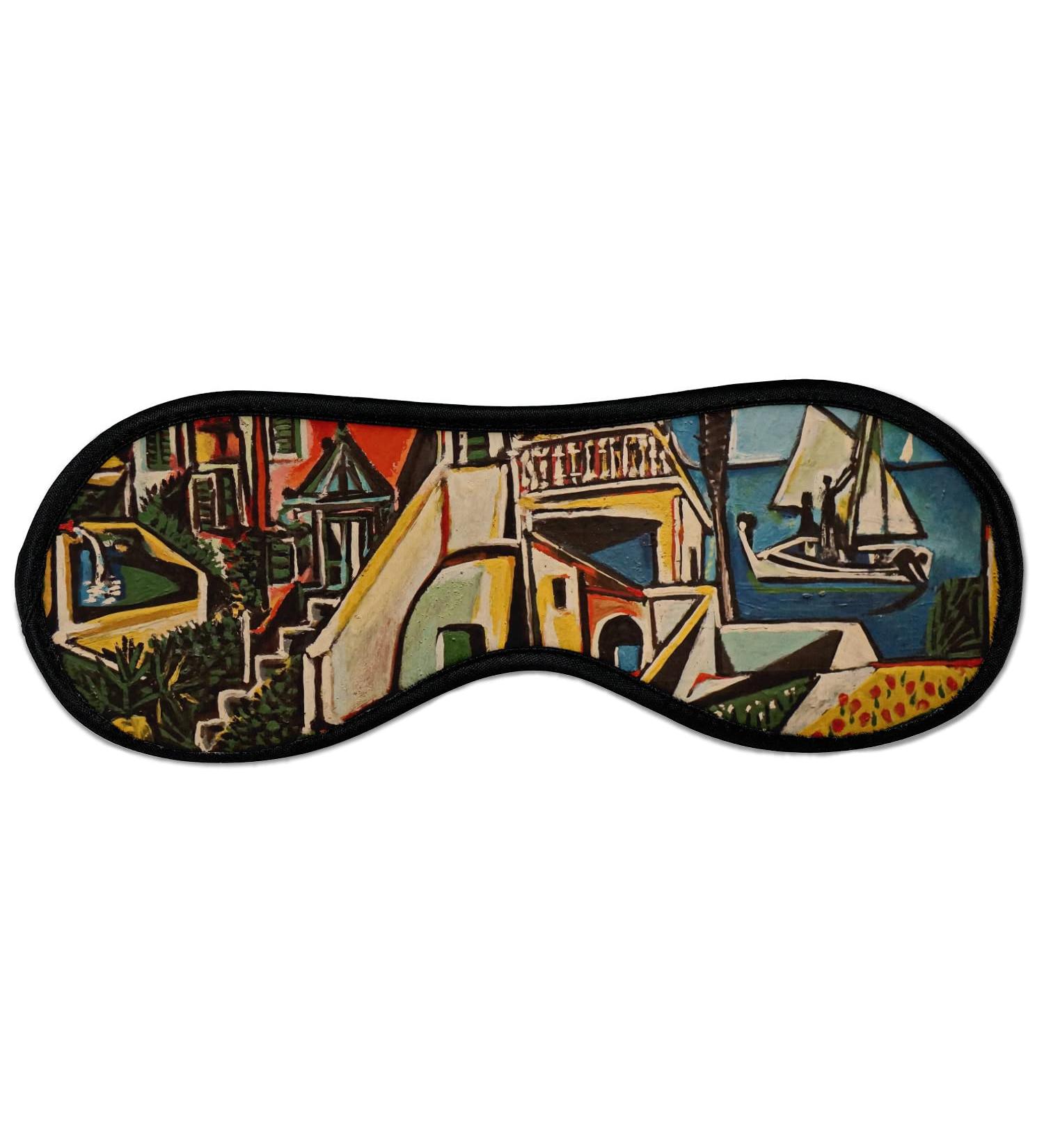 Shop Mediterranean Landscape by Pablo Picasso Sleeping Eye Masks - Large | International Shipping Available - Buy Online on GoSupps.com