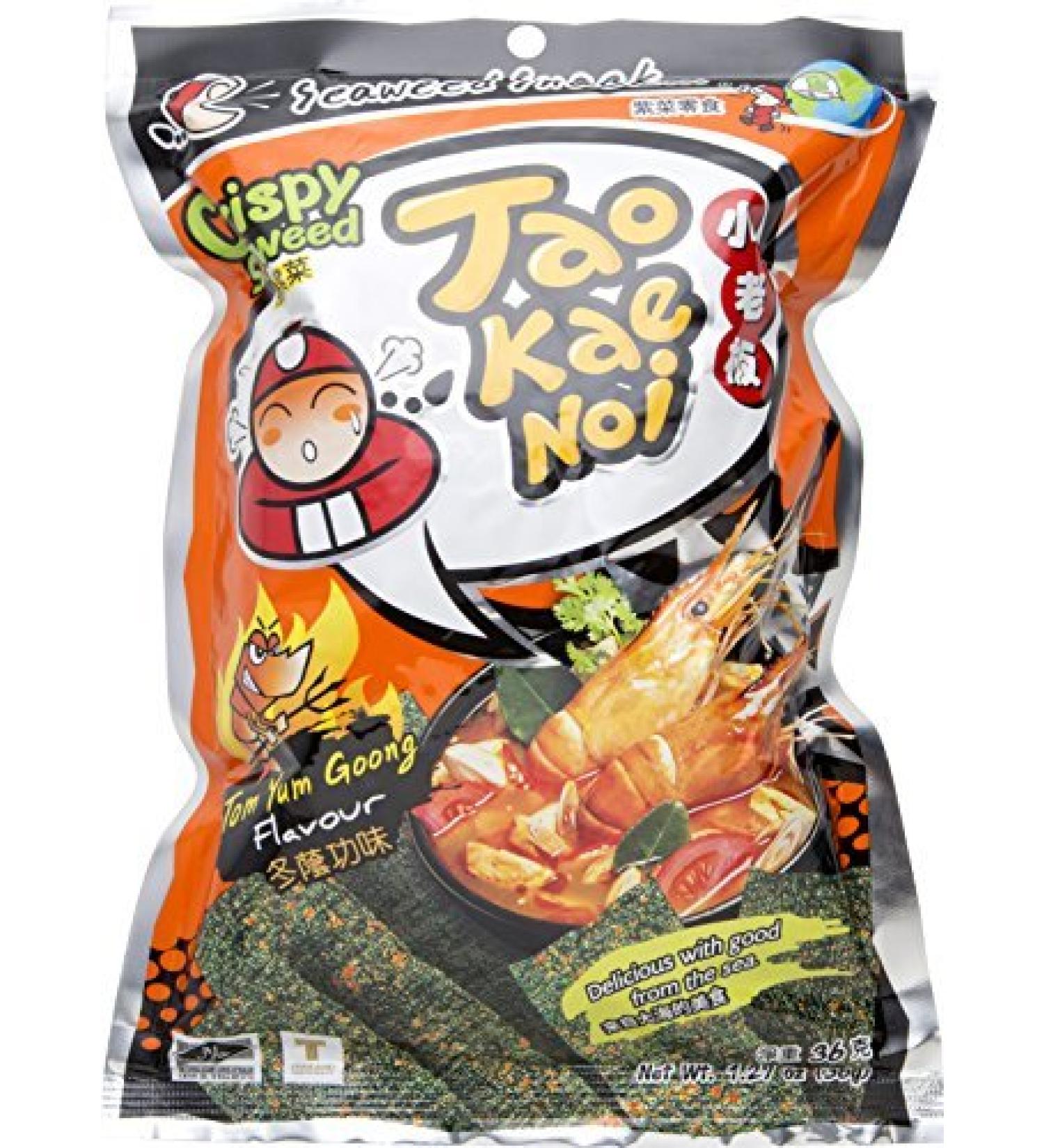 Tao Kae Noi Crispy Seaweed Tom Yum Goong Flavour-32g
