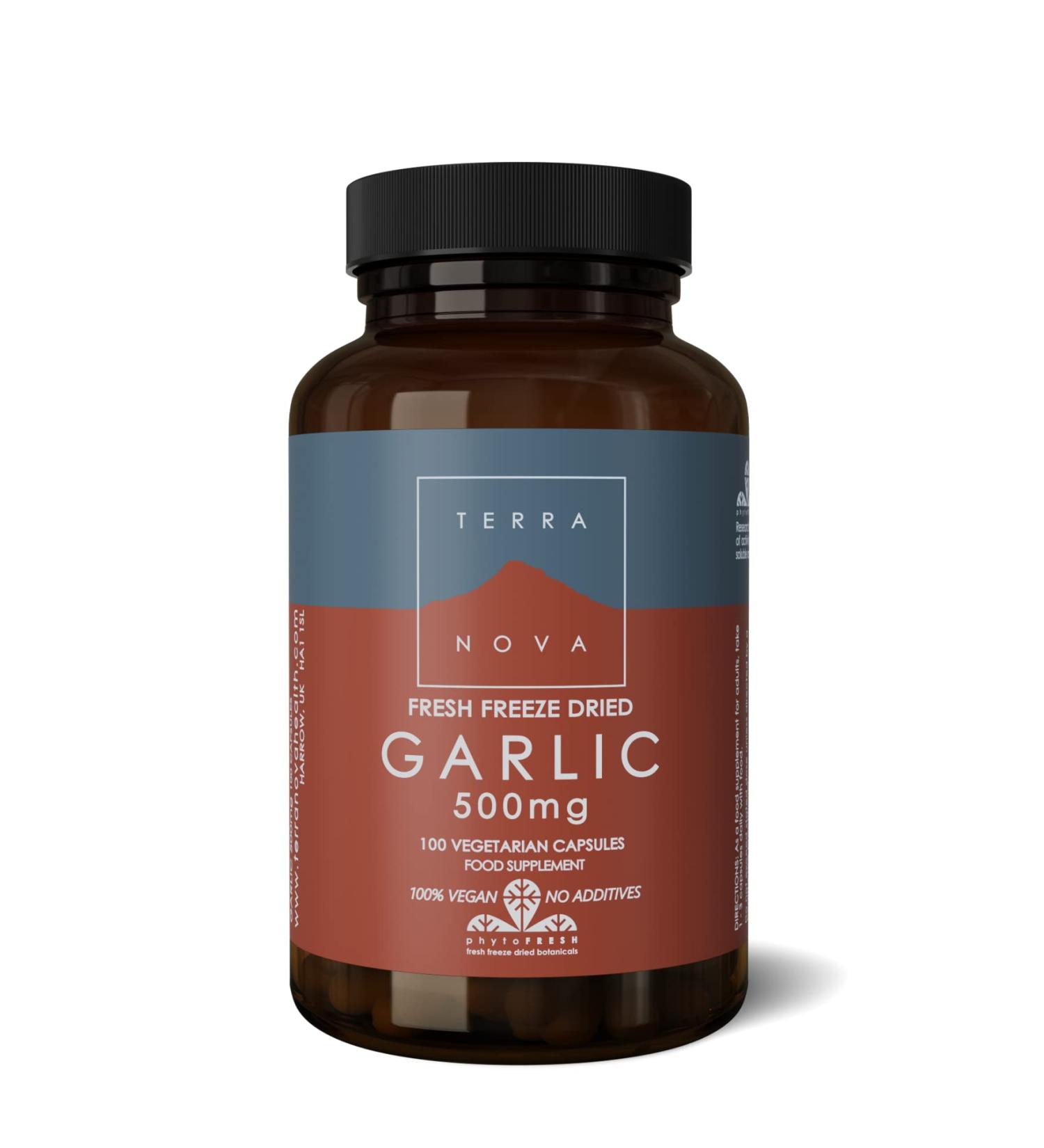 Terranova Garlic 500mg 100 Caps