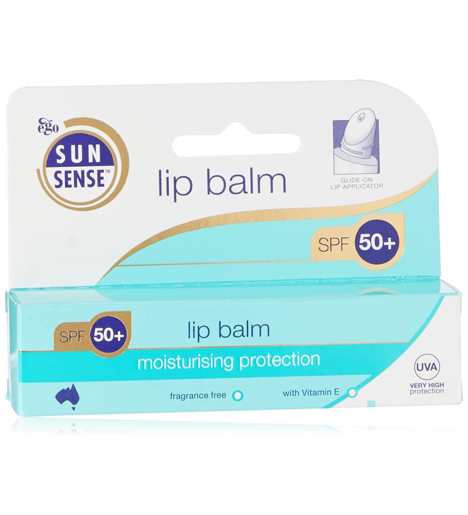SunSense SPF50 Lip Balm 15g for Ultimate Sun Protection - Buy Online on GoSupps.com