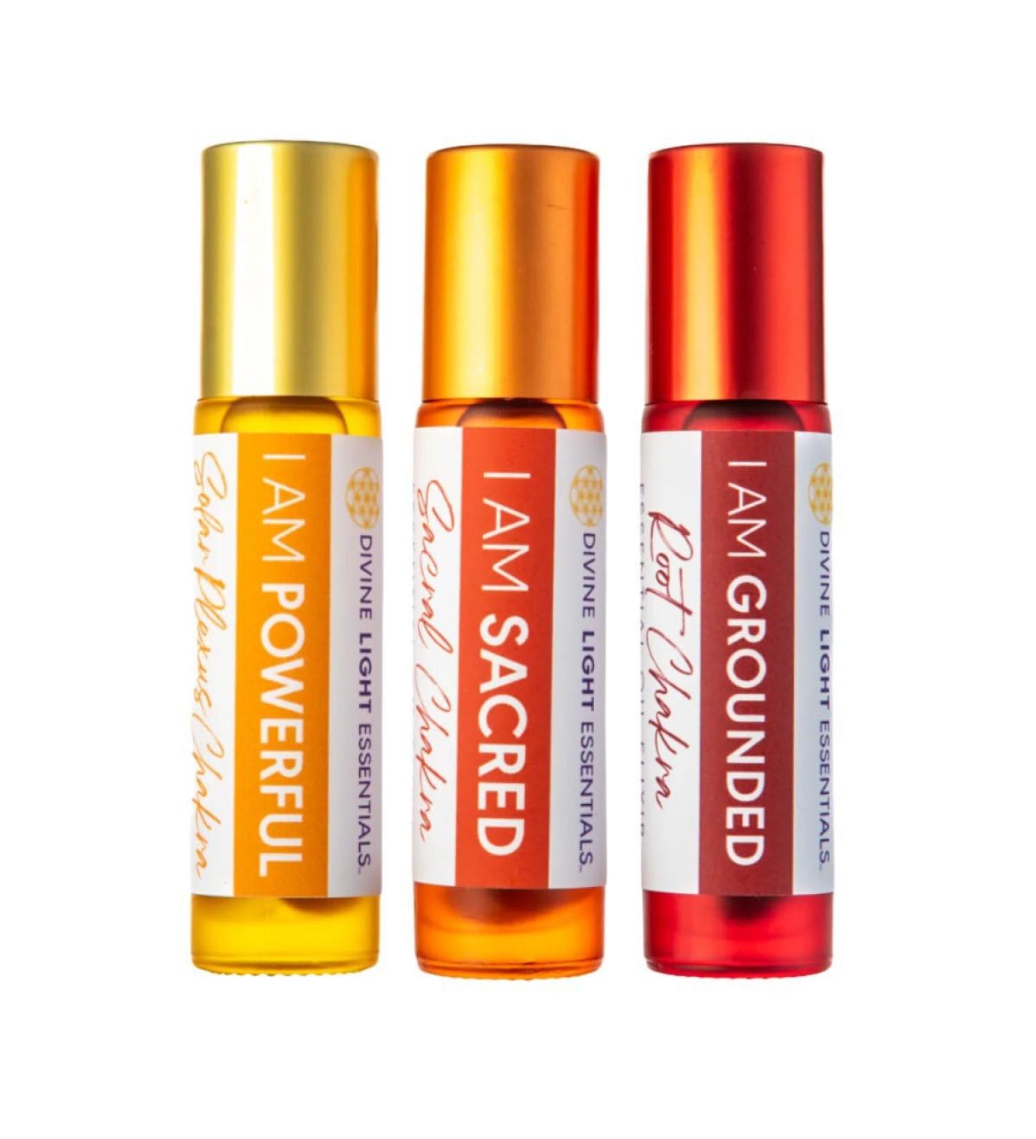 Empower Yourself Essential Oil Bundle Abundance Power Stability 3 Roller Bottles - Buy Online on GoSupps.com