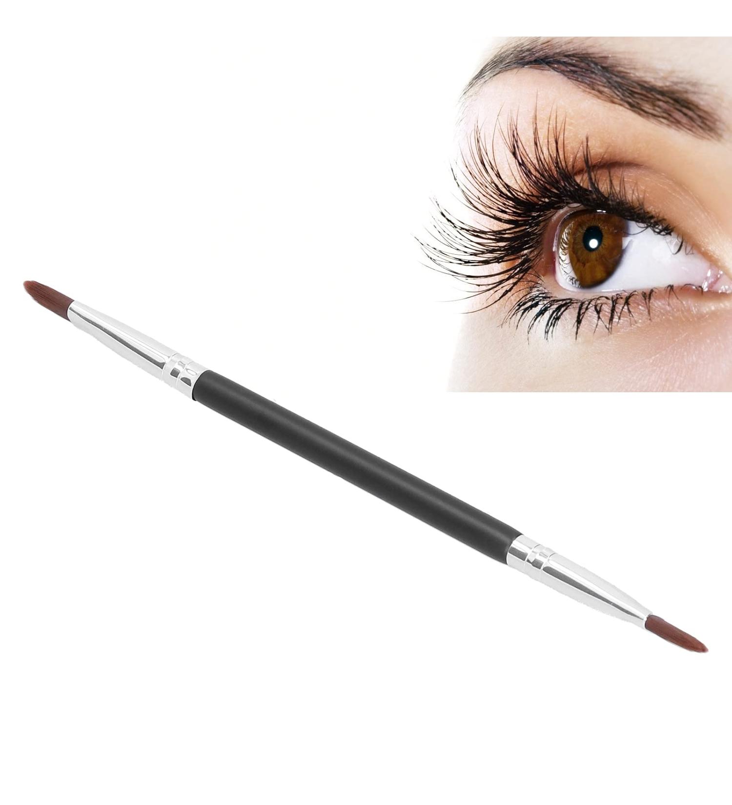 Concealer Brush Under Eye Double End Concealer Brush Travel Portable Soft Hair Cosmetic Brush Makeup Tool for Women Girls - Buy Online on GoSupps.com