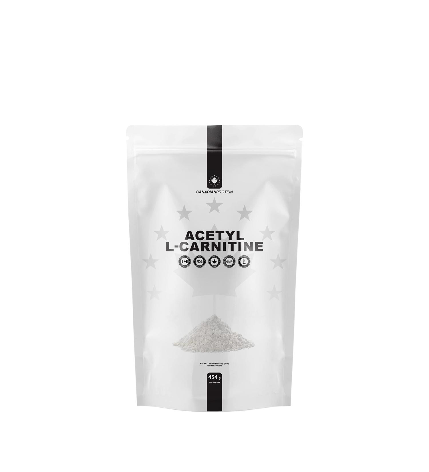 Canadian Protein Acetyl L-Carnitine Amino Acid Powder 454g | 454 Servings of Nootropic Cognitive Enhancer Improved Memory Mood Support Increased Metabolism Muscular Endurance Reduce Fatigue