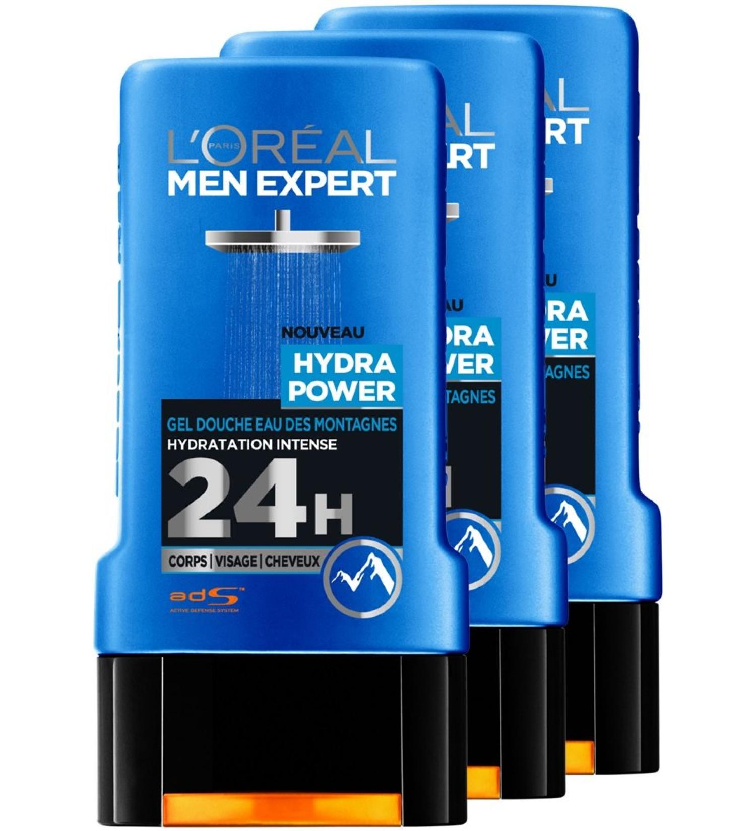 L'Oreal Paris Men Expert L'Or al Men Expert Hydra Power Hydration Gel Douche Intense Homme 300 ml