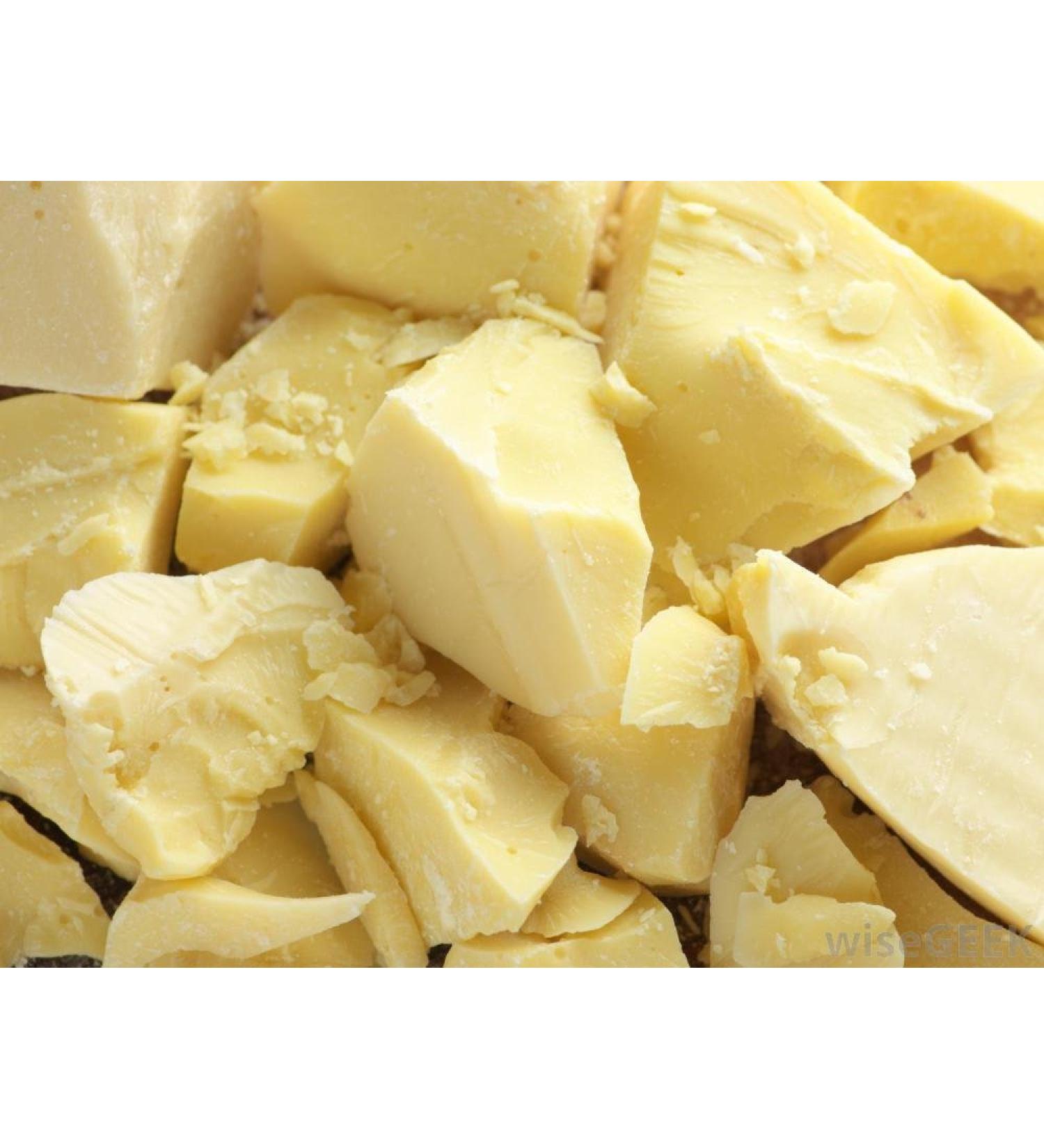 Organic Raw Cocoa Butter 100% Pure (8 oz) - Natural Moisturizer and Skin Nourisher - Buy Online on GoSupps.com