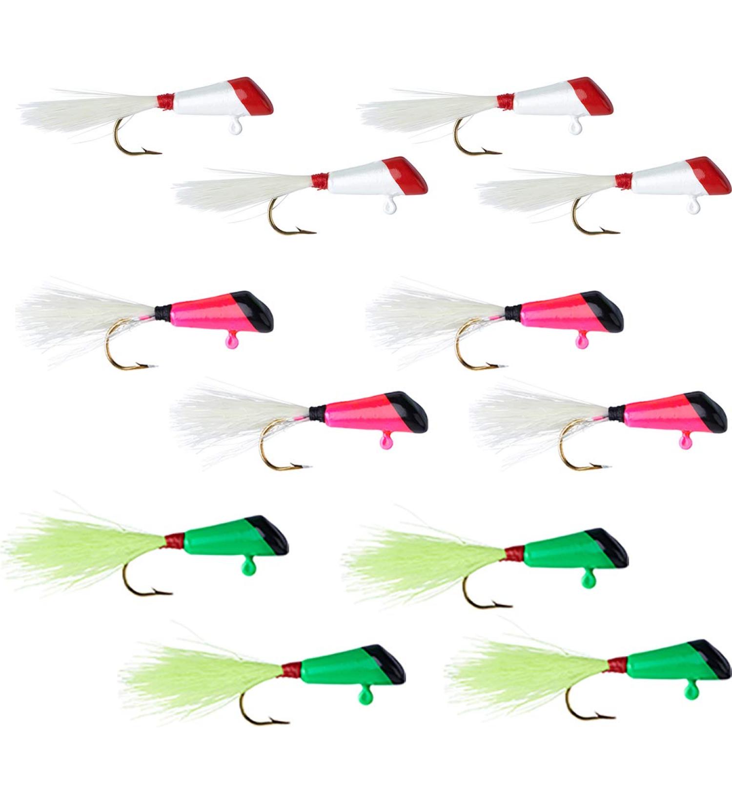 Shad Darts Assorted 12 Pack - Multiple Colors/Weights - 3, 6, or 12 Pack - Buy Online on GoSupps.com
