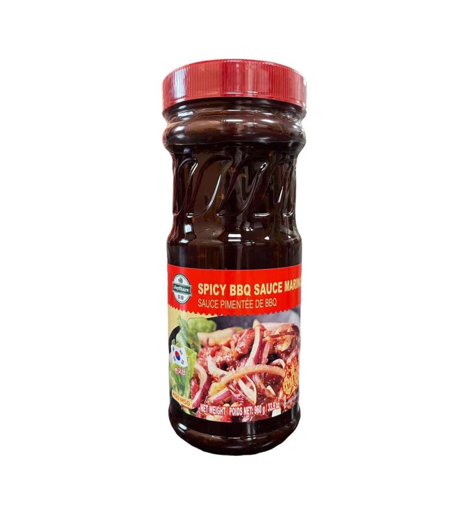 JoyShare Spicy BBQ Sauce 960g Each (Pack of 3) - Buy Online on GoSupps.com