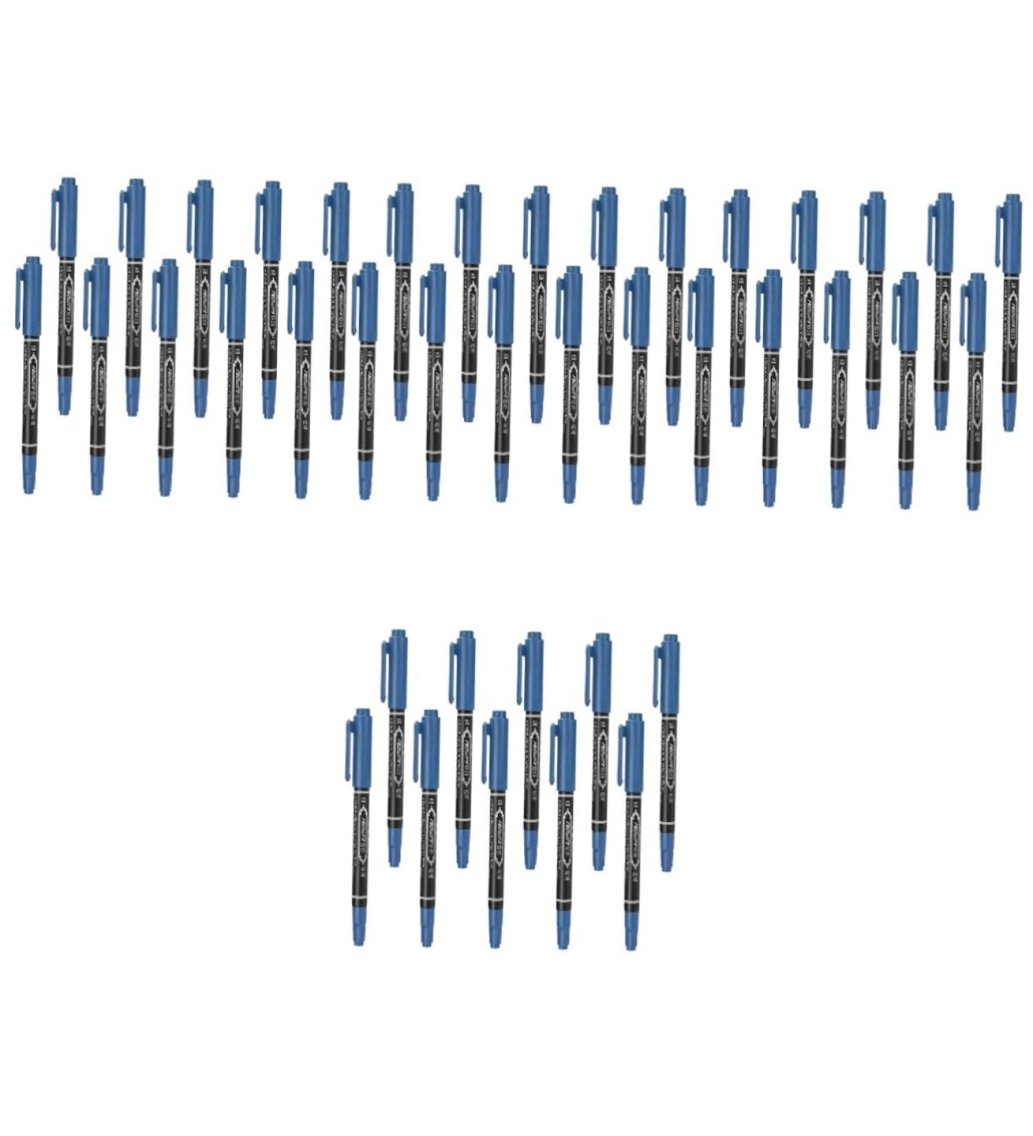 Healvian 40 Pcs Marker Pen Pen Waterproof Brow Pencil Tool Brow Pen Marking Pen Plastic - Buy Online on GoSupps.com