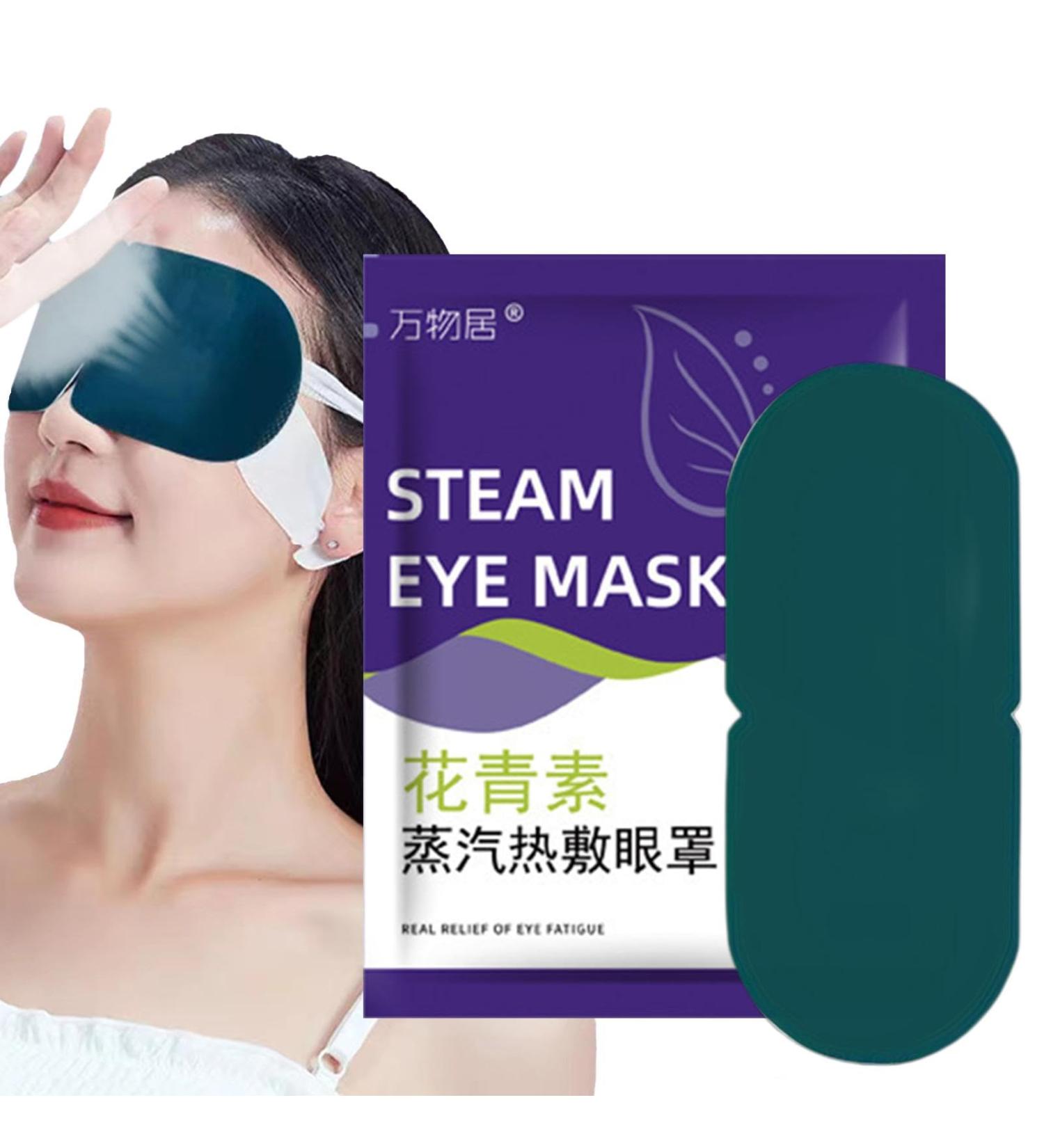 Warming Eye Masque - SPA Warm Sleep Eye Masque - Heating Pads for Soothe Dry Eyes Hot Sleep Eye Masque Relief Eye Fatigue - Buy Online on GoSupps.com