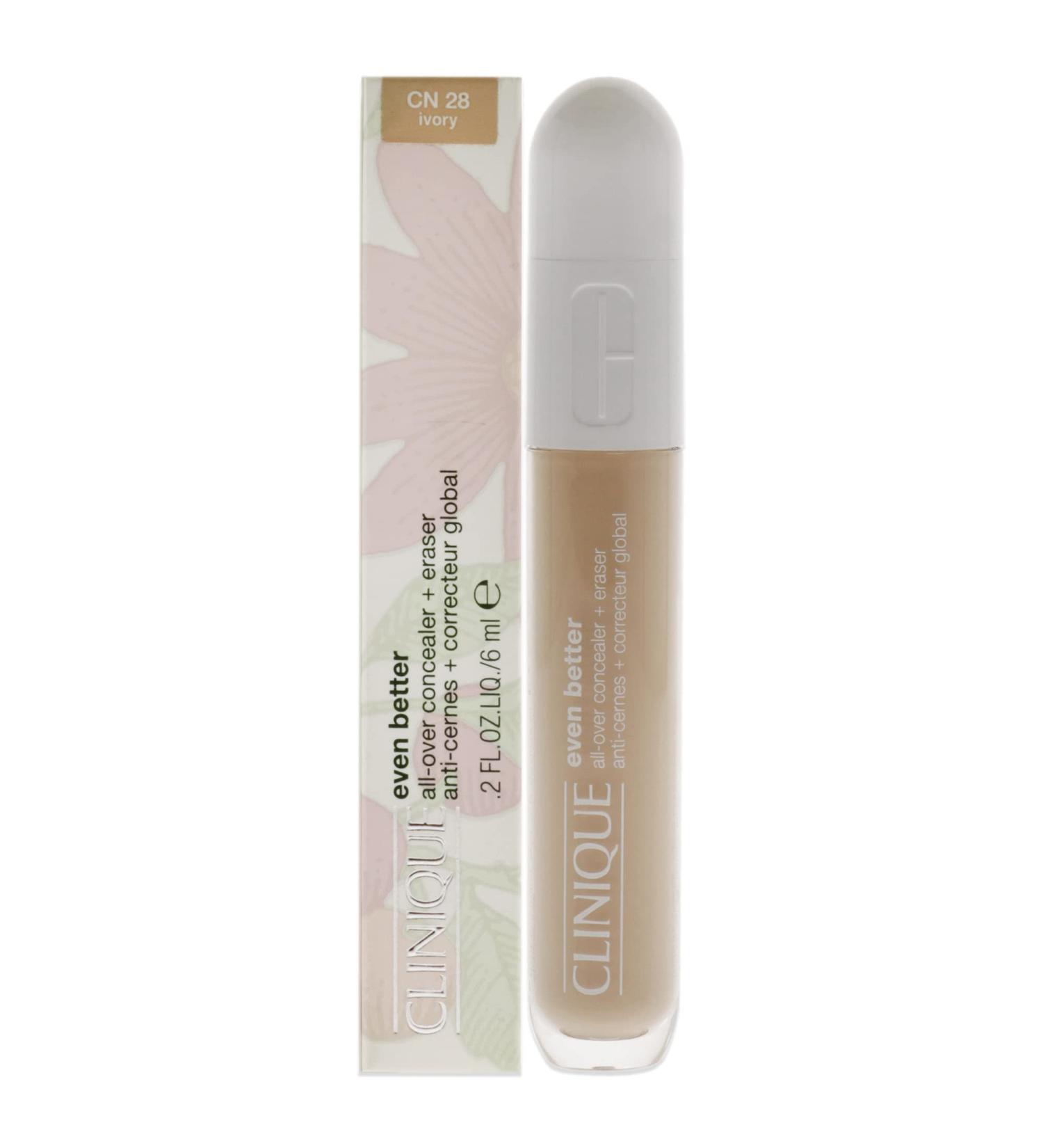 Clinique Even Better All-Over Concealer Plus Eraser - CN 28 Ivory 0.2oz - Women's Concealer - Buy Online on GoSupps.com