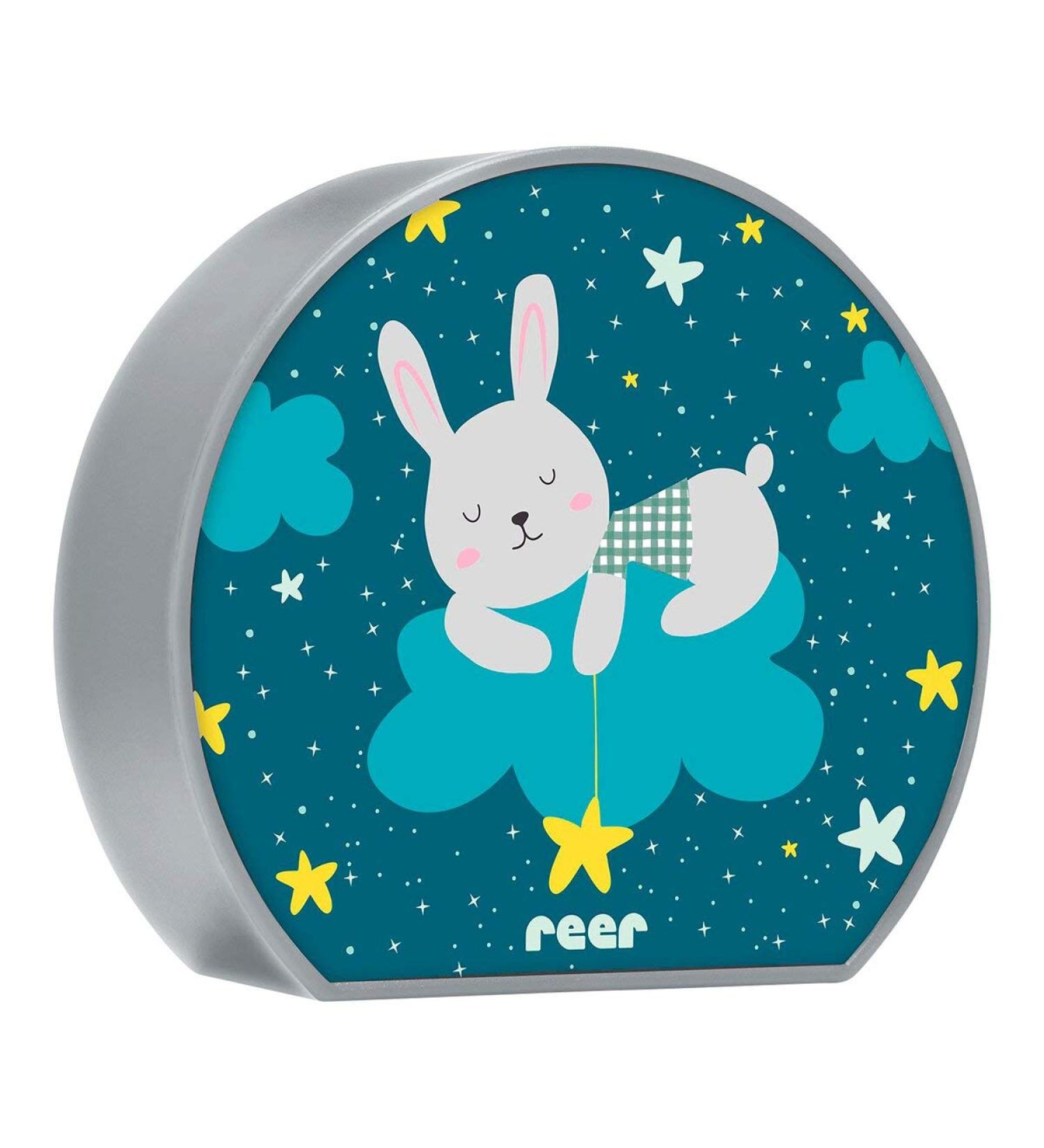 Reer MyBabyLight Rabbit Night Light - Cute Battery-Operated Sleep Light for Babies & Kids | International Shipping Available - Buy Online on GoSupps.com
