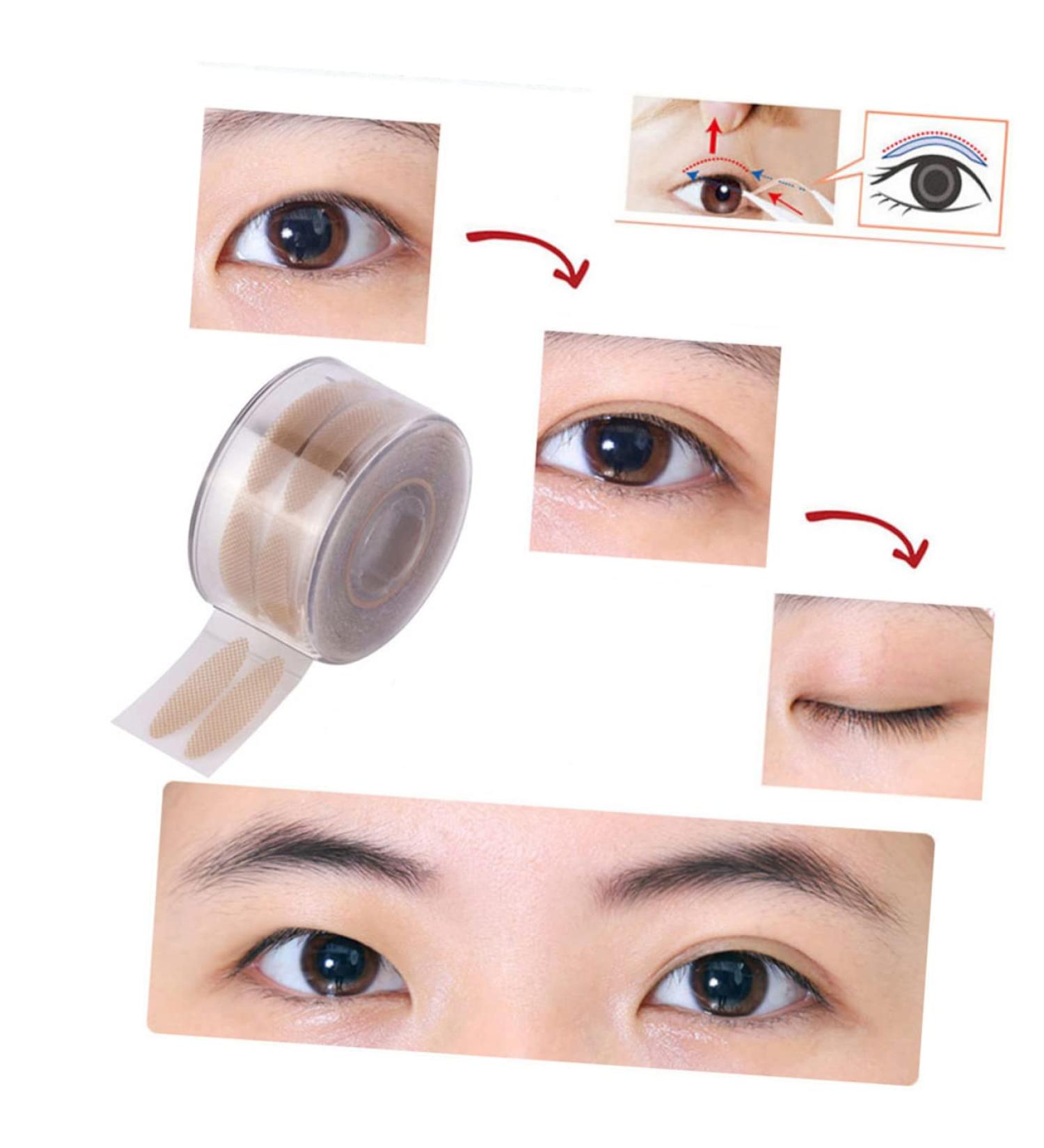 Balacoo 1200pcs Double Stick Tape Double Sided Sticky Tape Eye Lid Lifters Tape Blindfold Supplies Miss Mesh - Buy Online on GoSupps.com