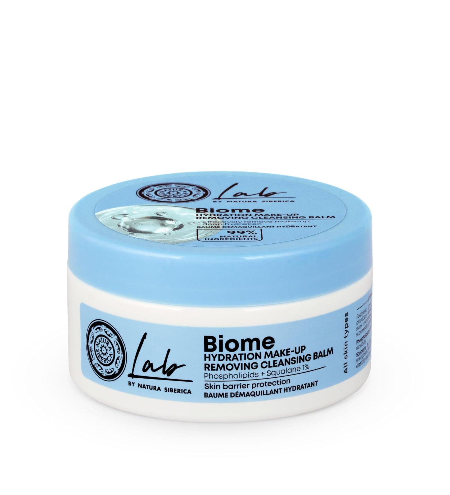 Natura Siberica Lab Biome Hydration Make-Up Removing Face Cleansing Balm 100 ml - Buy Online on GoSupps.com