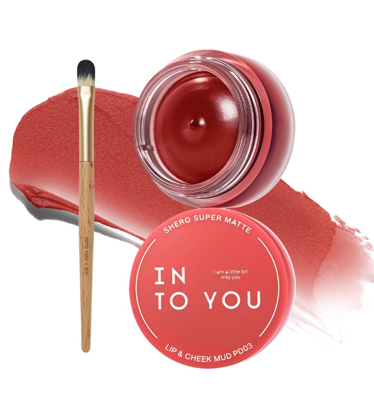  INTO YOU INTO YOU PD03 Long Lasting Matte Liquid Lipstick with Kiss Echter Blush - Buy Online on GoSupps.com