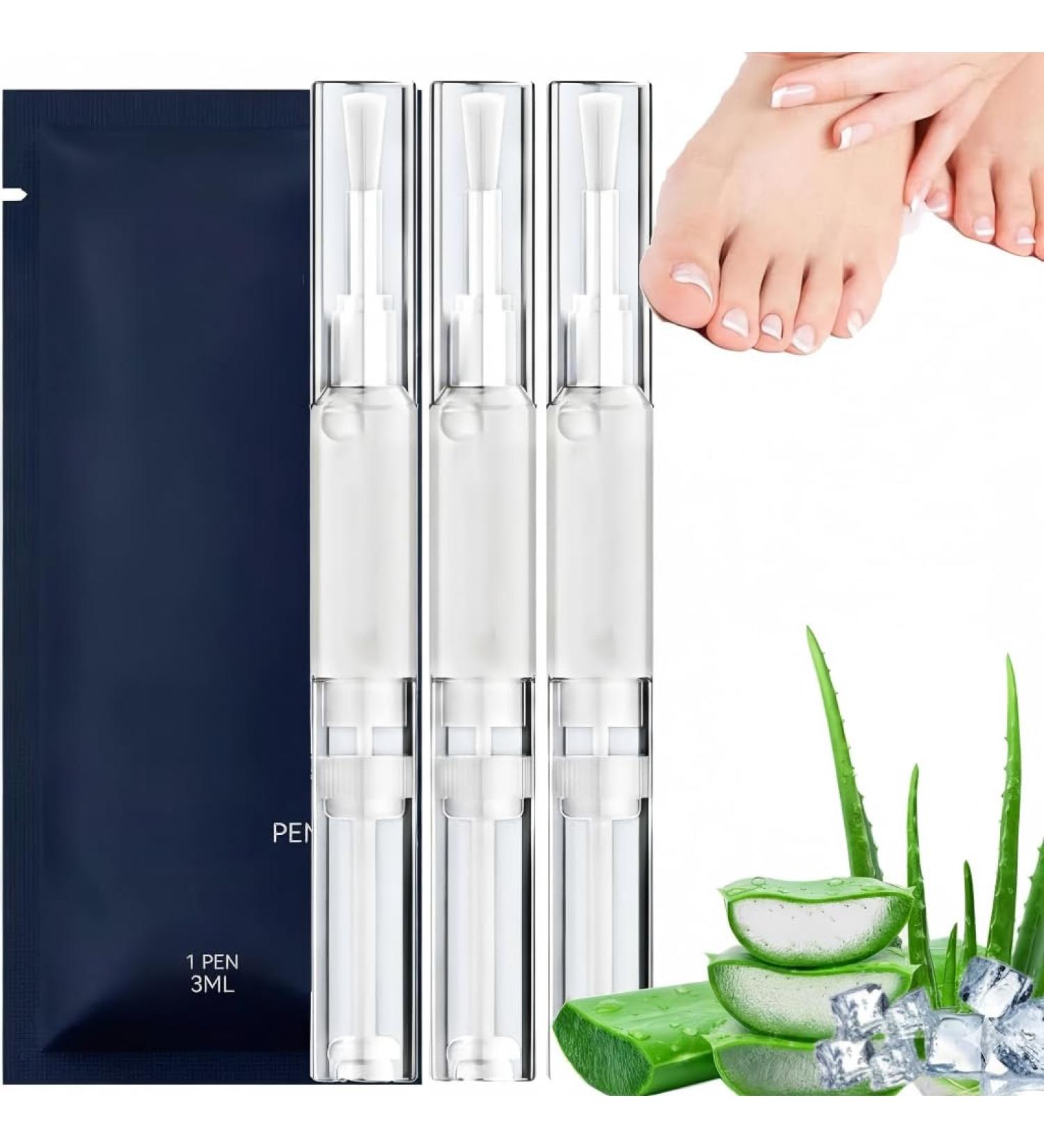 Lot de 3 stylos de soin des ongles pour ongles des doigts et des orteils - Stylos huile revitalisante pour ongles et cuticules pour le soin quotidien des ongles | S rum fortifiant les ongles - Buy Online on GoSupps.com