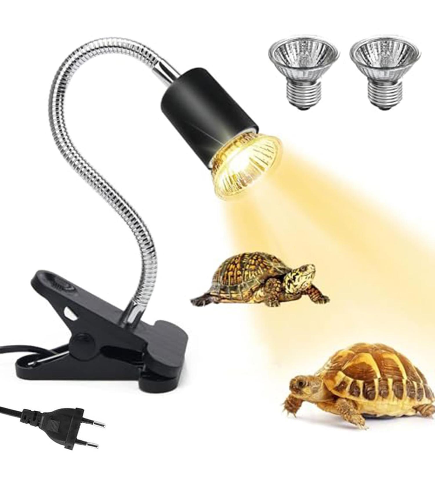 Shengruili Turtle Heat Lamp - 25W & 50W Reptile Terrarium Lighting for Turtles & Reptiles - Buy Online on GoSupps.com