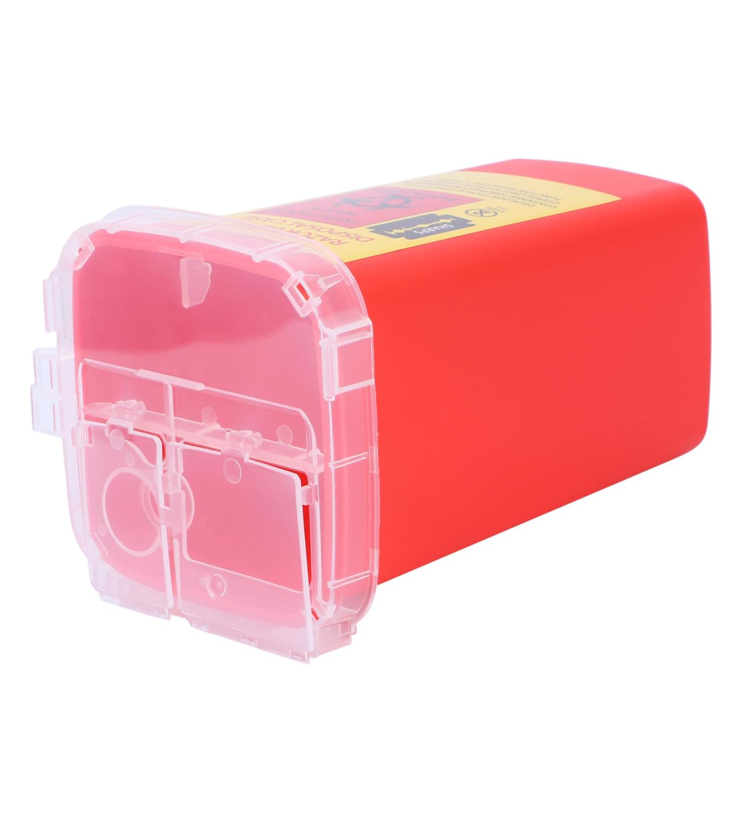 Hapinary 1 STK Hairdresser Razor Disposal Blades - Portable Sharp Waste Disposal Container for Travel - Buy Online on GoSupps.com