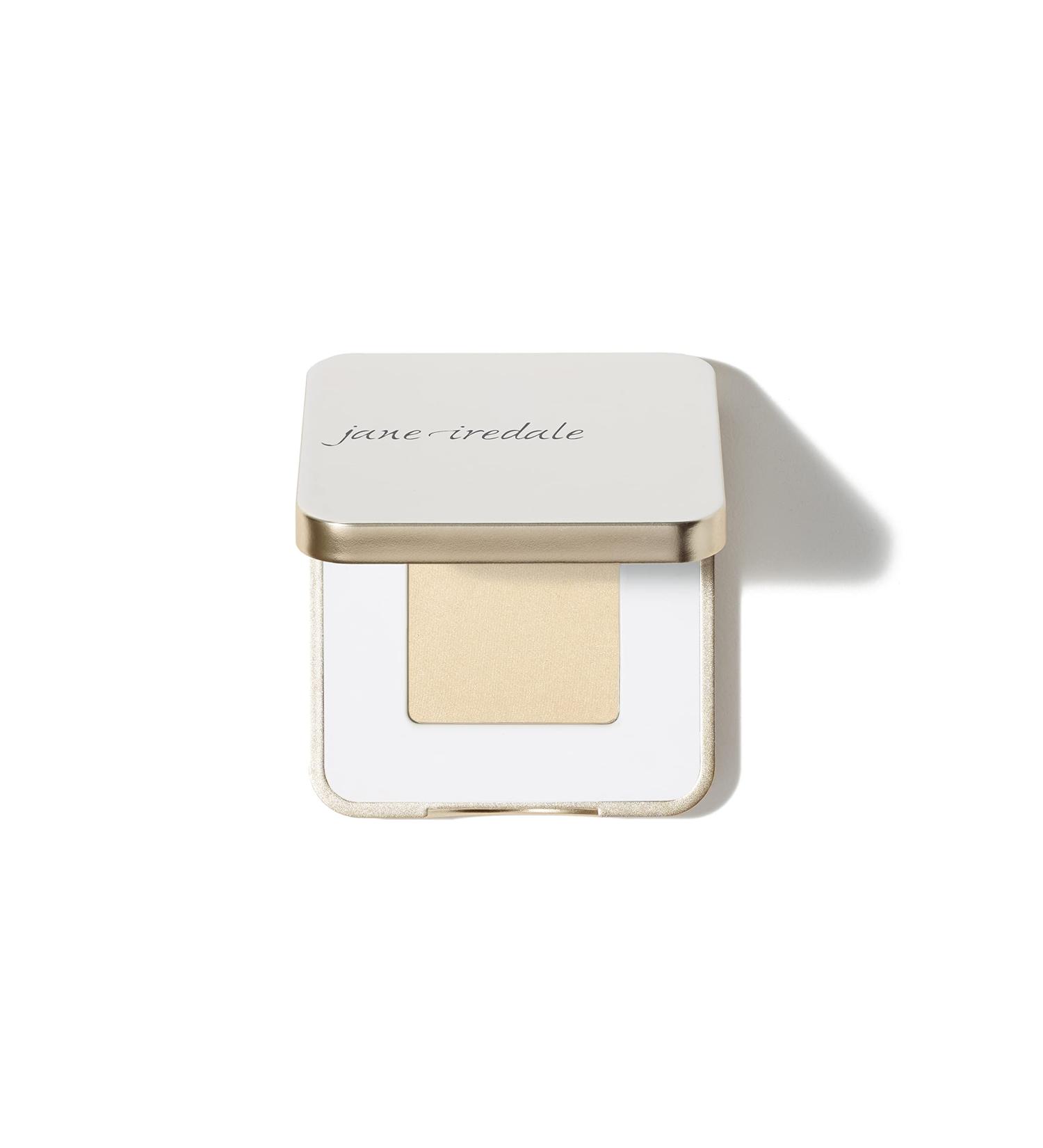 jane iredale PurePressed Eye Shadow in Oyster | Highly Pigmented Mineral Formula | Long Lasting & Crease Resistant | Safe for Sensitive Eyes - Buy Online on GoSupps.com