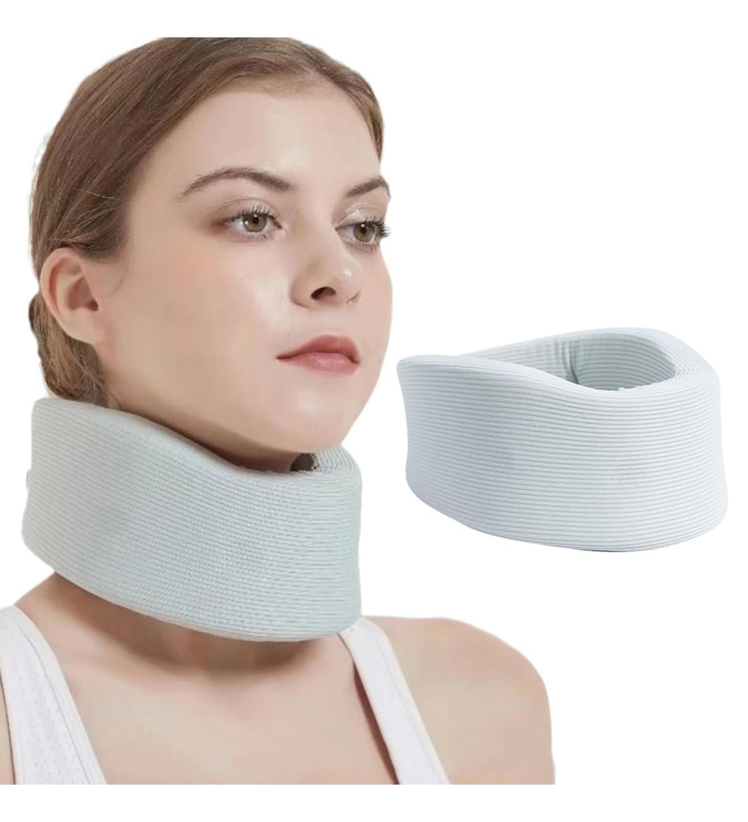 ZKHSeou Neck Support Bandage - Unisex Soft Neck Pain Relief & Pressure Relief for Better Sleep - Buy Online on GoSupps.com