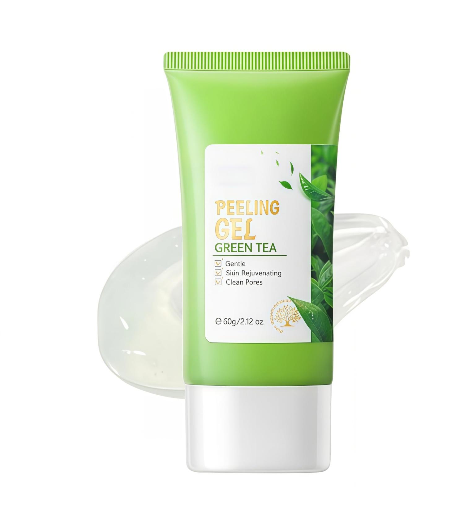 Green Tea Face & Body Scrub - Exfoliating Gel to Help Reduce Blackheads Absorb Oil & Deep Cleanse Pores. Revitalizes and Moisturizes Dull Skin. For Most Skin Types Unisex 60g - Buy Online on GoSupps.com