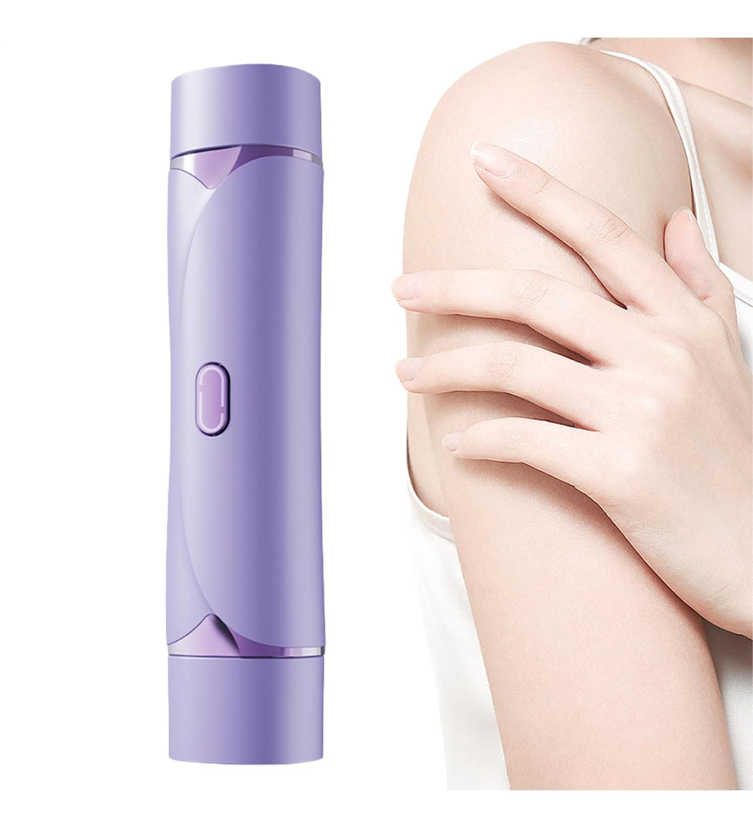 Electric Bikini Trimmer Bikini Cutter Cordless Body Shaver Exceeding facial hair for lip chin underarm legs personal trimmer Purple - Buy Online on GoSupps.com