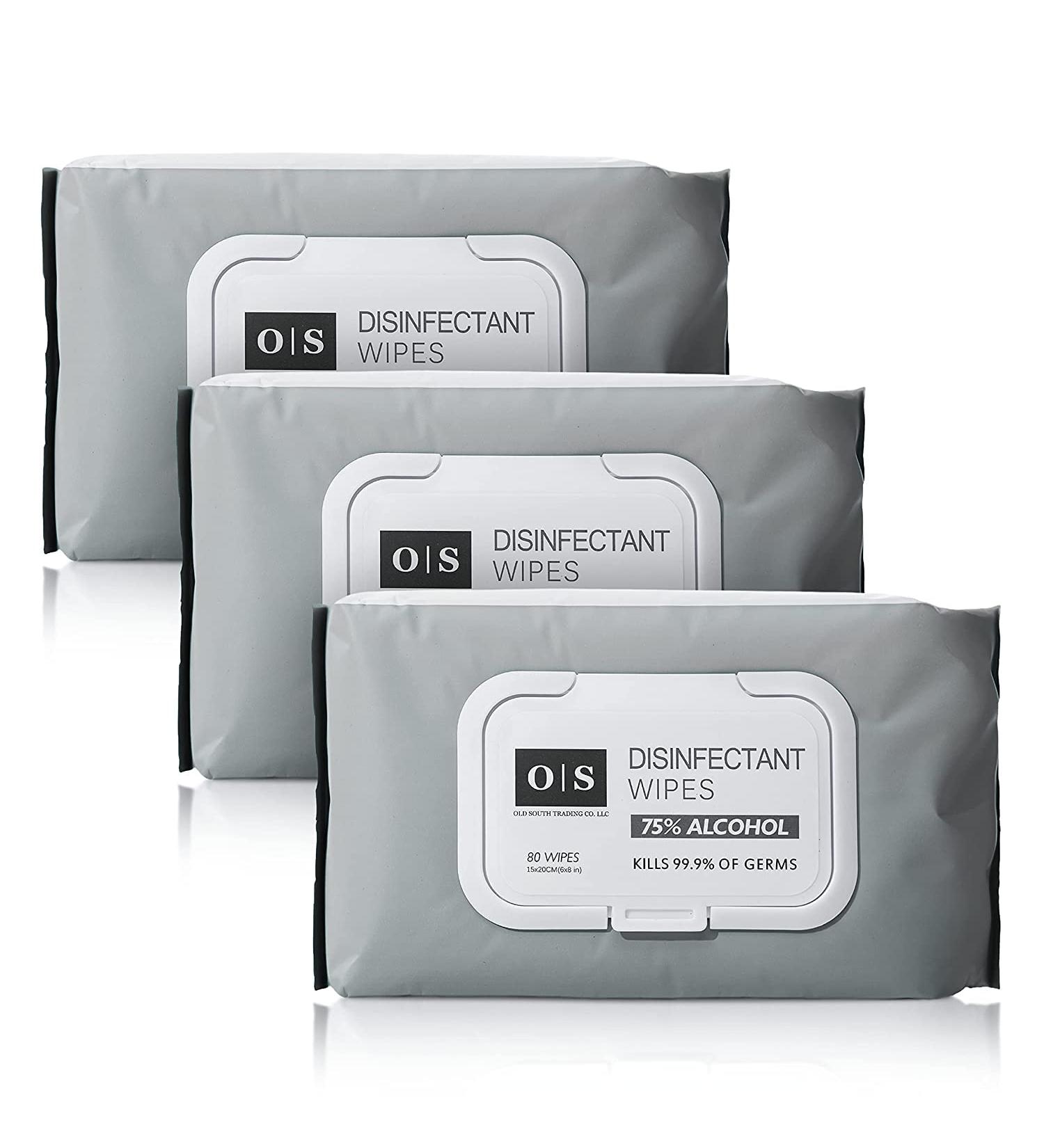 Old South Trading Hand Wipes - 240 Wipes in 3 Pillow Packs - Buy Online on GoSupps.com
