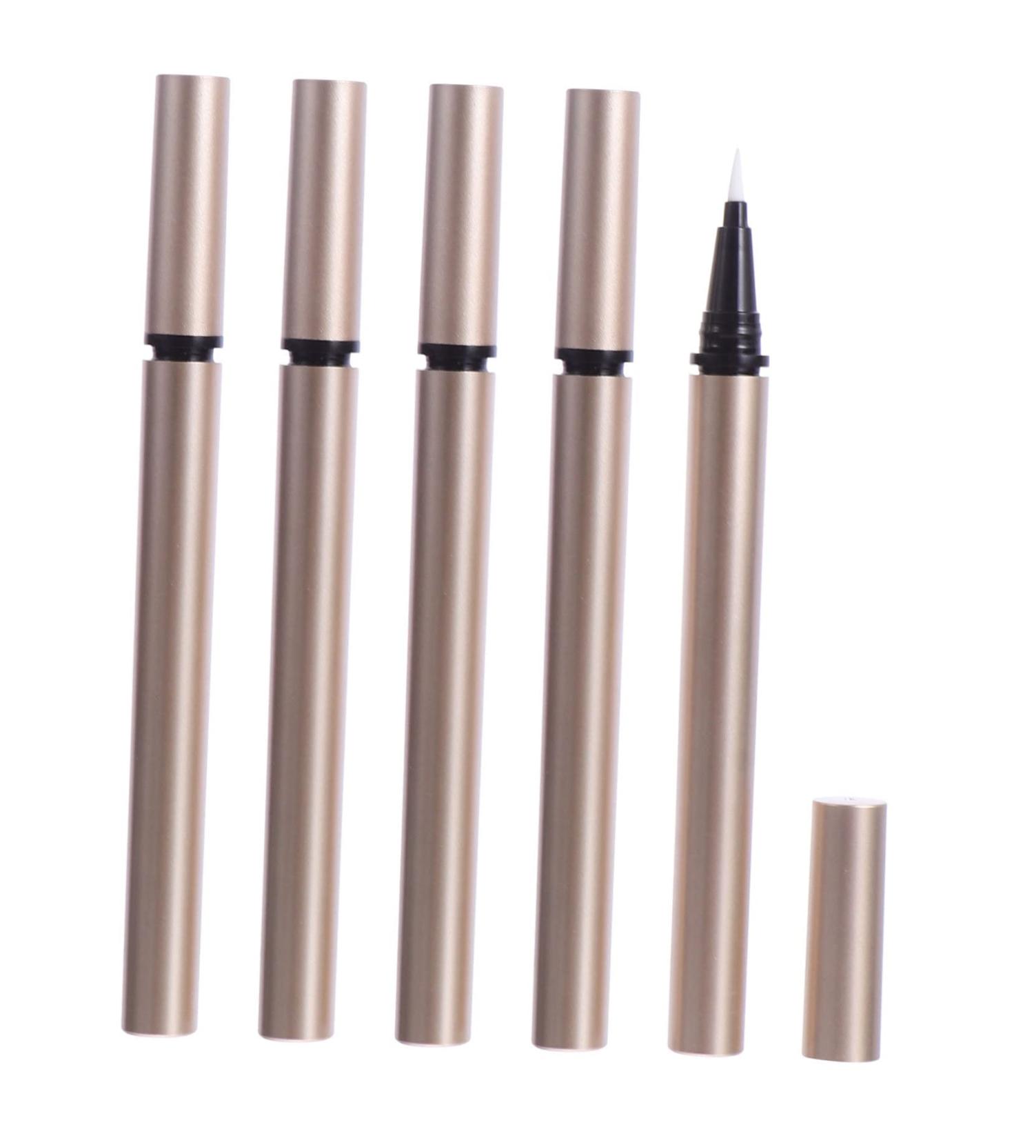 Ipetboom 5pcs Eyeliner Empty Eyeliner Pencil Eyelash Growth Liquid Tube Refillable Tubes Lip Gloss Tube - Buy Online on GoSupps.com