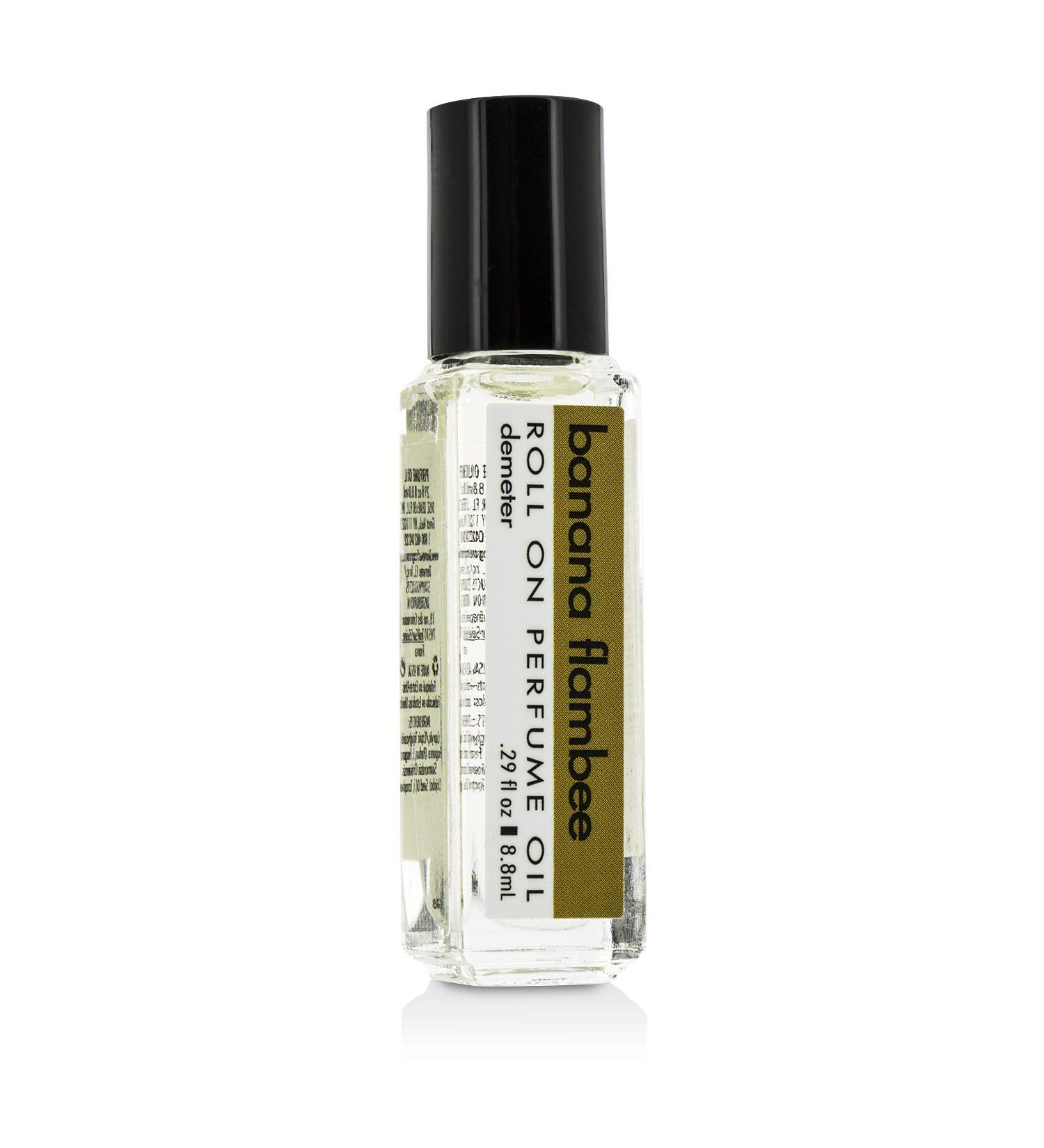 DEMETER Banana Flambee Roll On Perfume Oil 0.33 Oz Long-Lasting