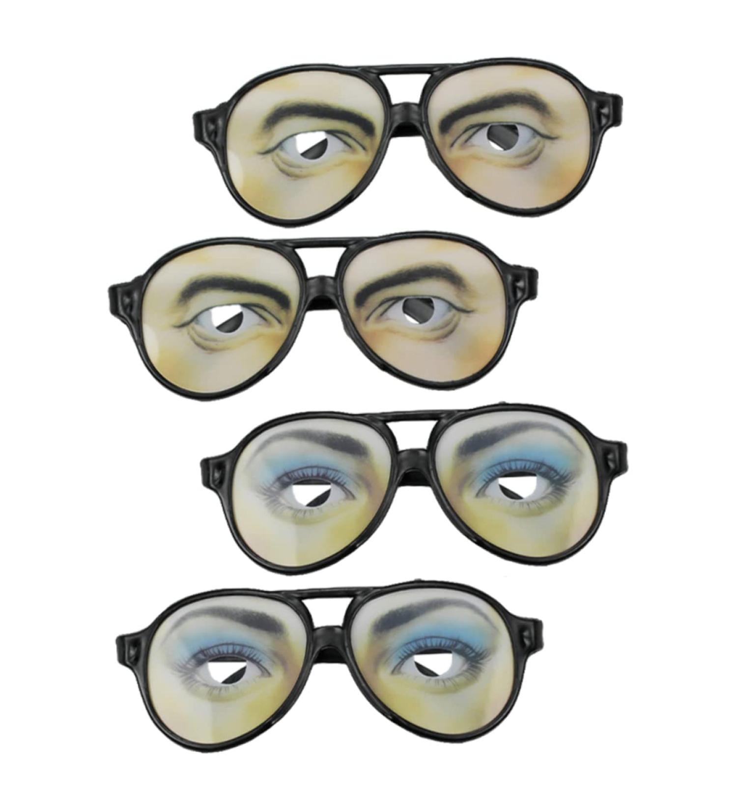 Buy Gadpiparty 4-Piece Eyeball Sunglasses Set | Fun Birthday Party Glasses for Kids | Fashionable Eye Toys - International Shipping Available - Buy Online on GoSupps.com