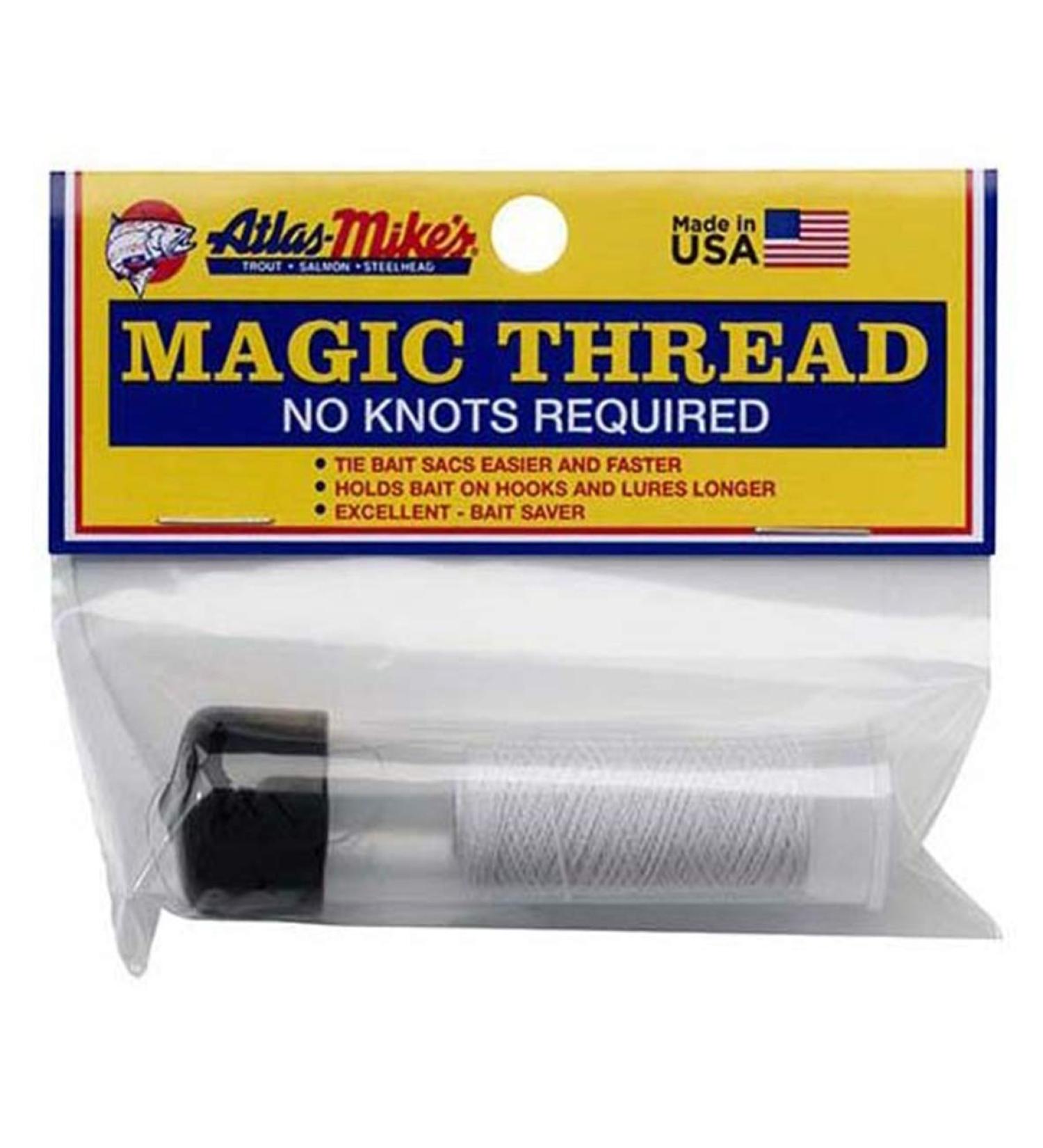 Atlas Mike's 66031 Magic Thread Dispenser White | 1 Spool | Easy-Use Packaging - Buy Online on GoSupps.com