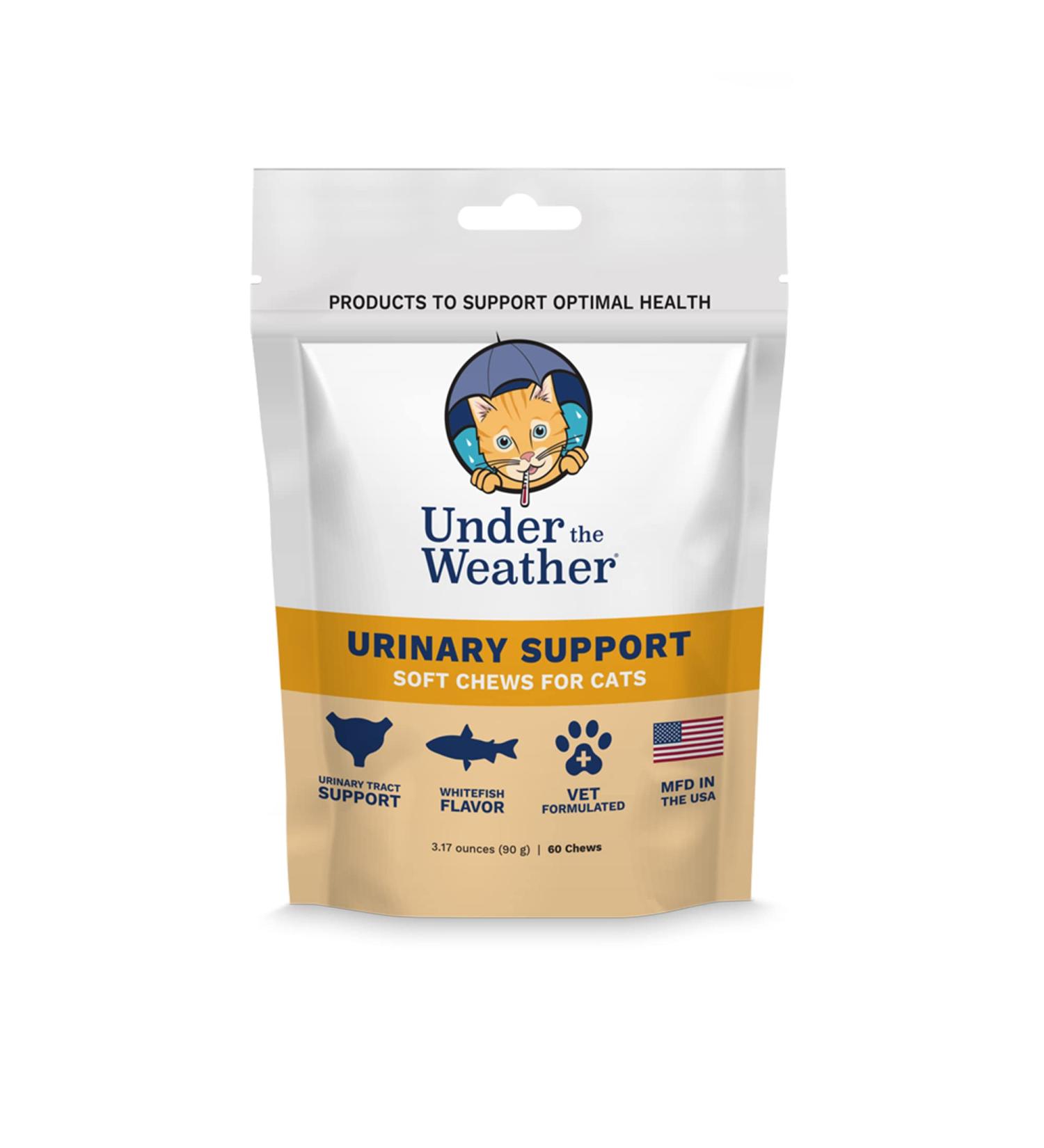 Urinary Tract Support Soft Chews for Cats by Under the Weather - Buy Online on GoSupps.com