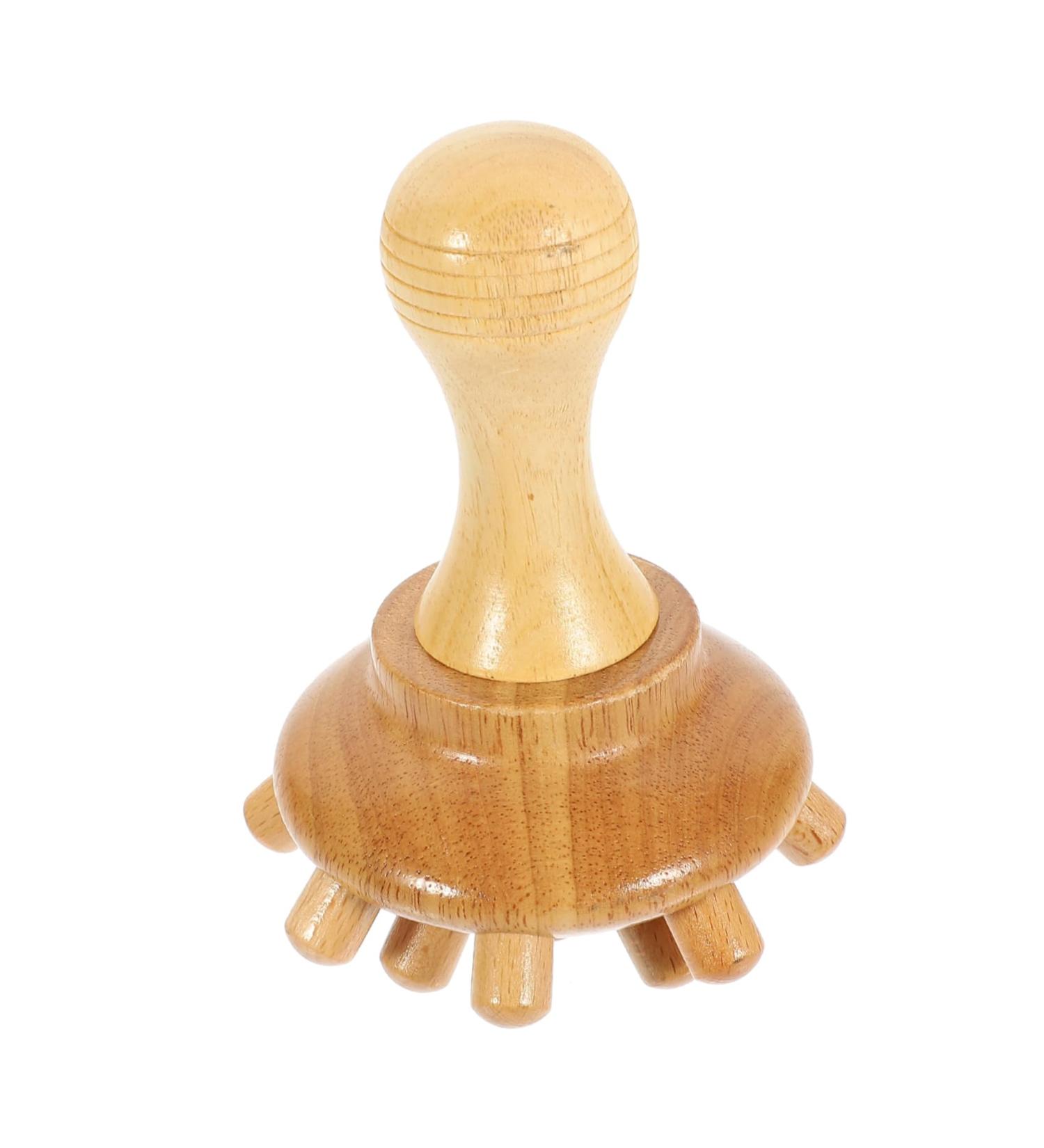 Shop Tovinanna Wooden Scalp Massage Comb - Sandalwood Hair Comb & Acupuncture Tool for Ultimate Relaxation - Buy Online on GoSupps.com
