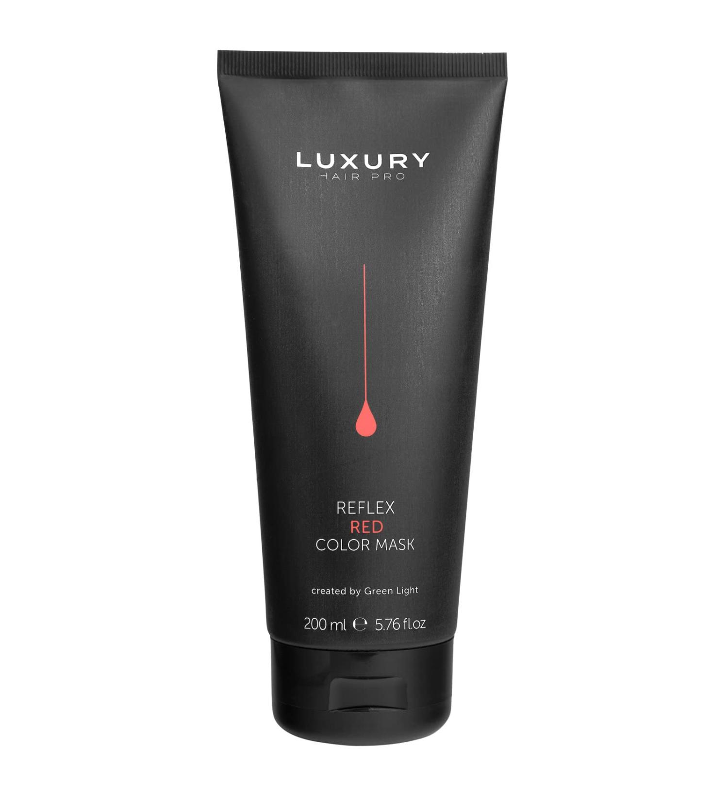 Luxury Reflex Color Mask 200ml - Red: Intense Color Boost for Vibrant Hair - Buy Online on GoSupps.com