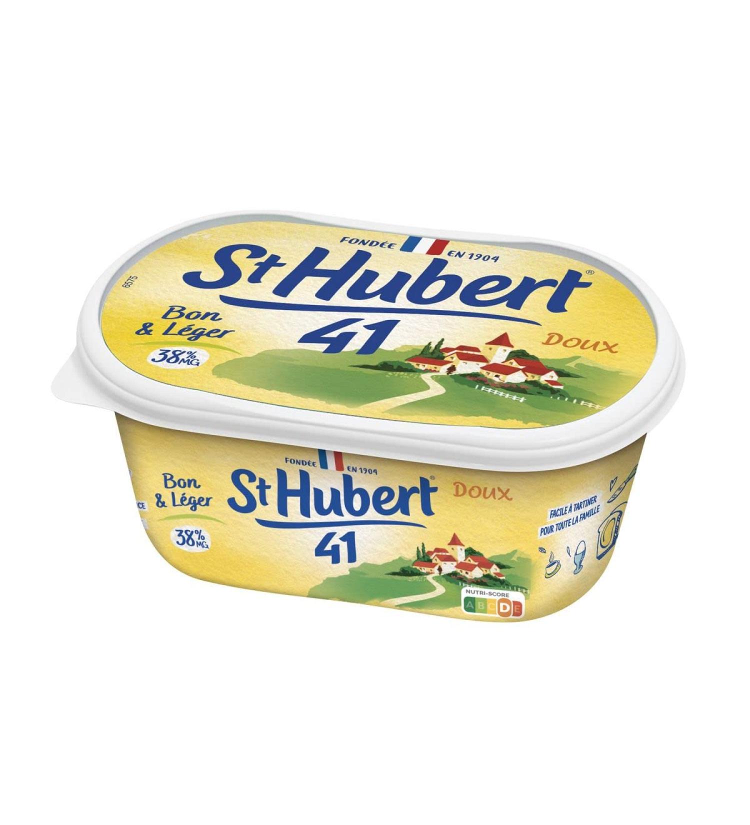 Pack of 3 units *** ST HUBERT 41 Light sweet margarine spread 500g Fast and careful home delivery ***