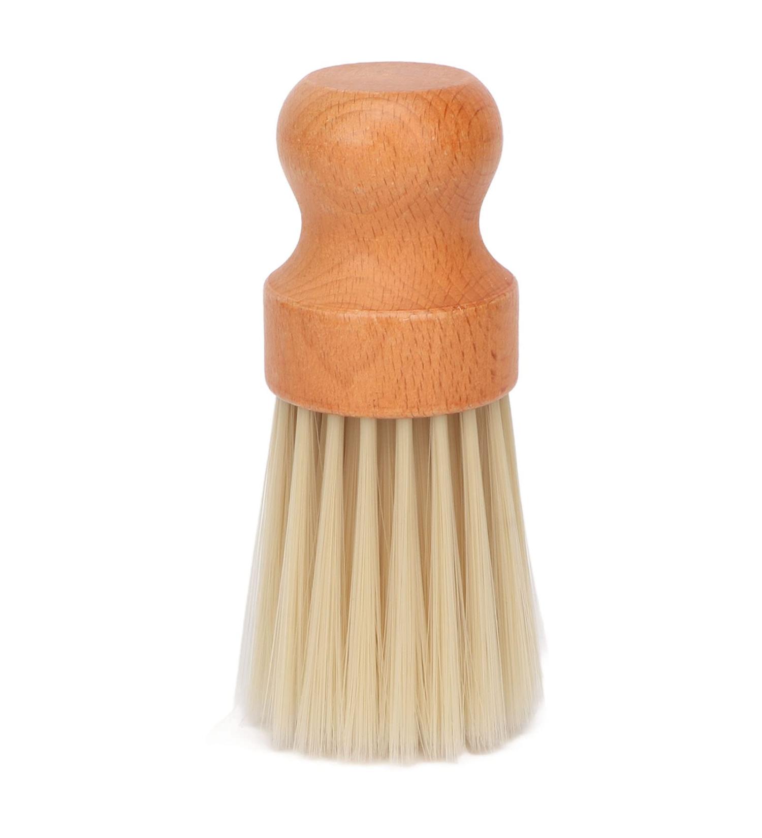 Okjhfd Shaving Brush - Soft Bristle Beech Wood Handle | Portable Men's Hairdressing Tool | Wet Razor Brush for Salons - Buy Online on GoSupps.com