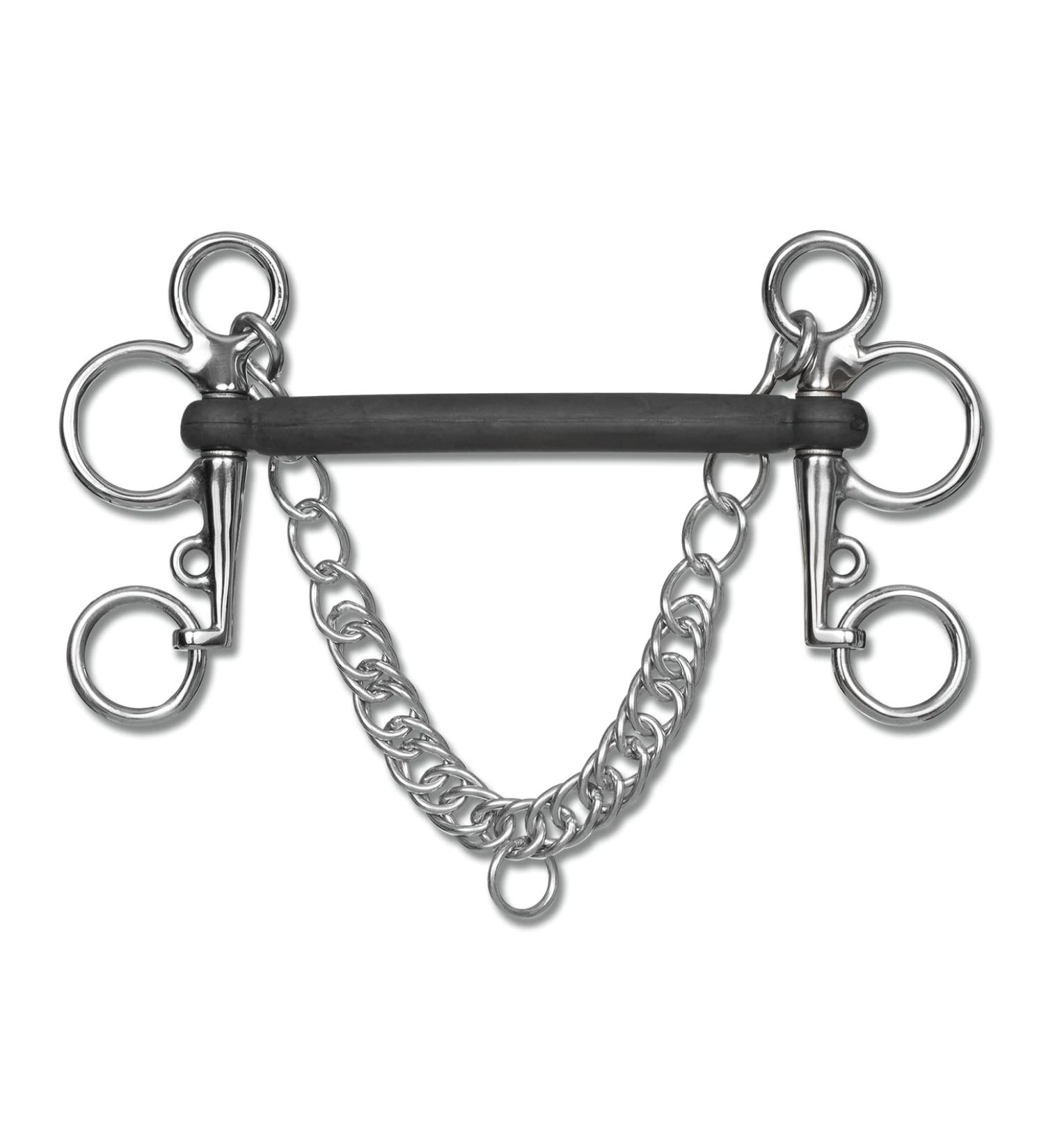 WALDHAUSEN rubber pelham bar rigid anatomical width 14.5 cm