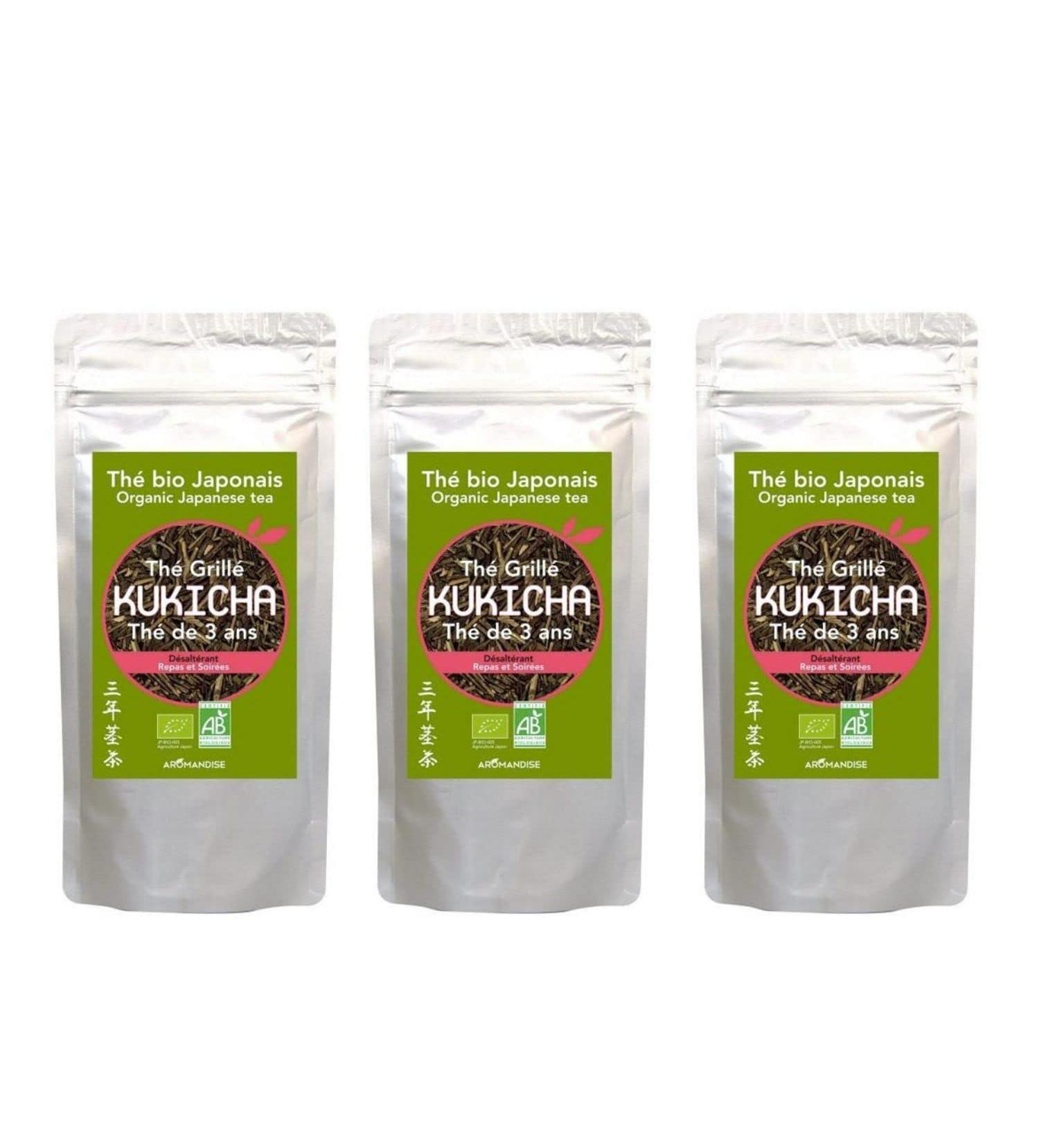  Aromandise Kukicha Organic Japanese Green Tea Twigs 240g - Buy Online on GoSupps.com