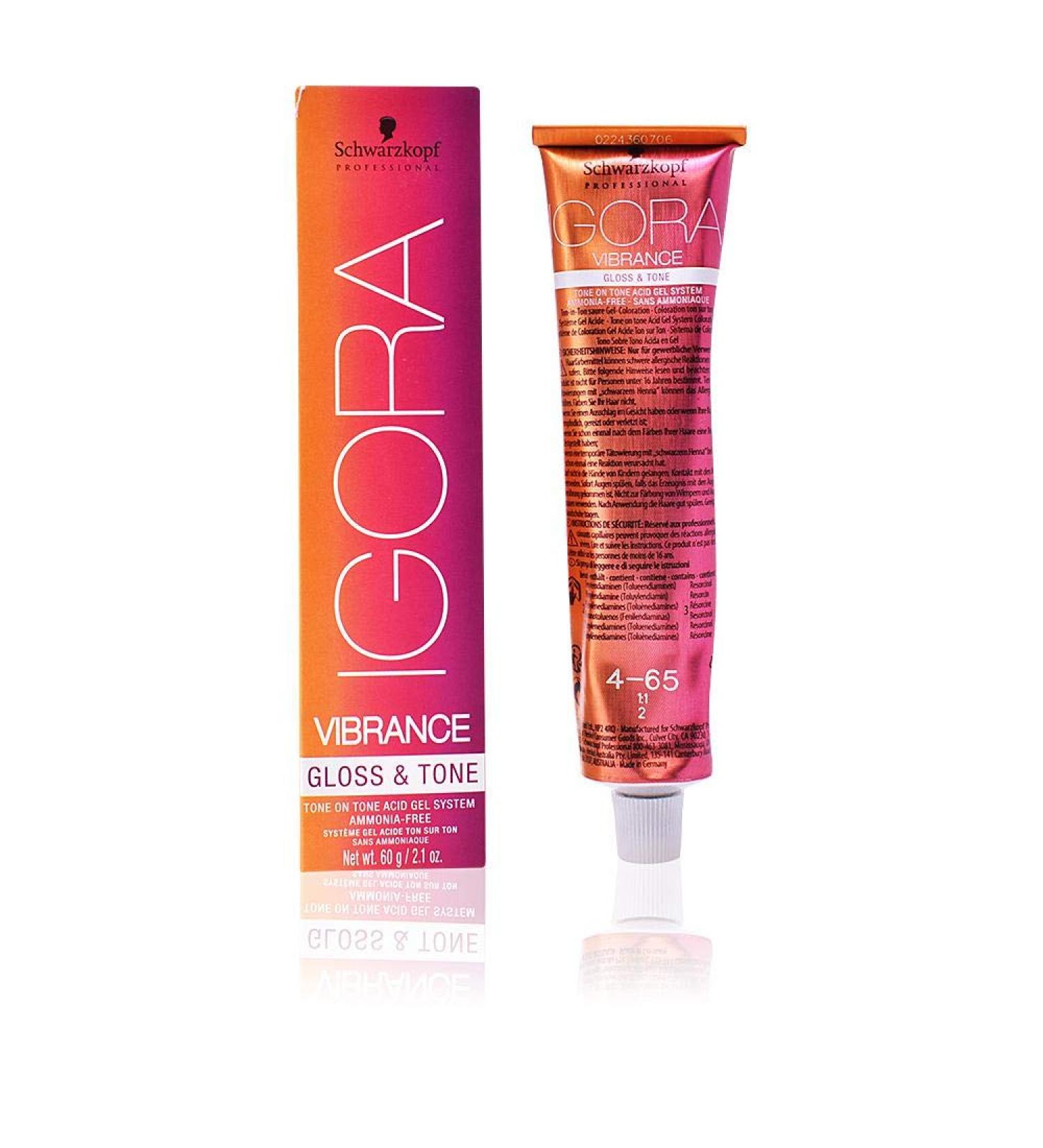 Igora Vibrance Gloss & Tone 4 65 mittelbr S Gold 60 ml